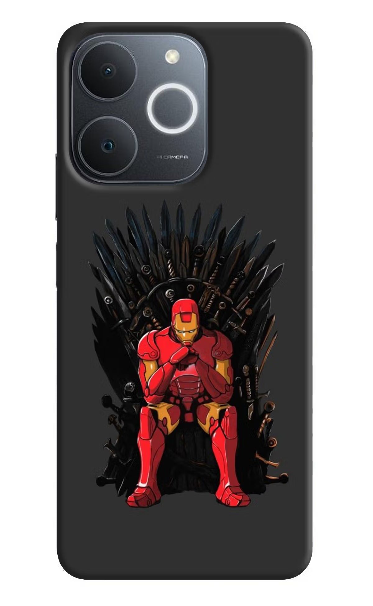 Ironman Throne Realme Narzo 80 Lite 5G Back Cover - Ironman Throne Realme Narzo 80 Lite 5G Back Cover Ironman Throne Realme Narzo 80 Lite 5G Back Cover