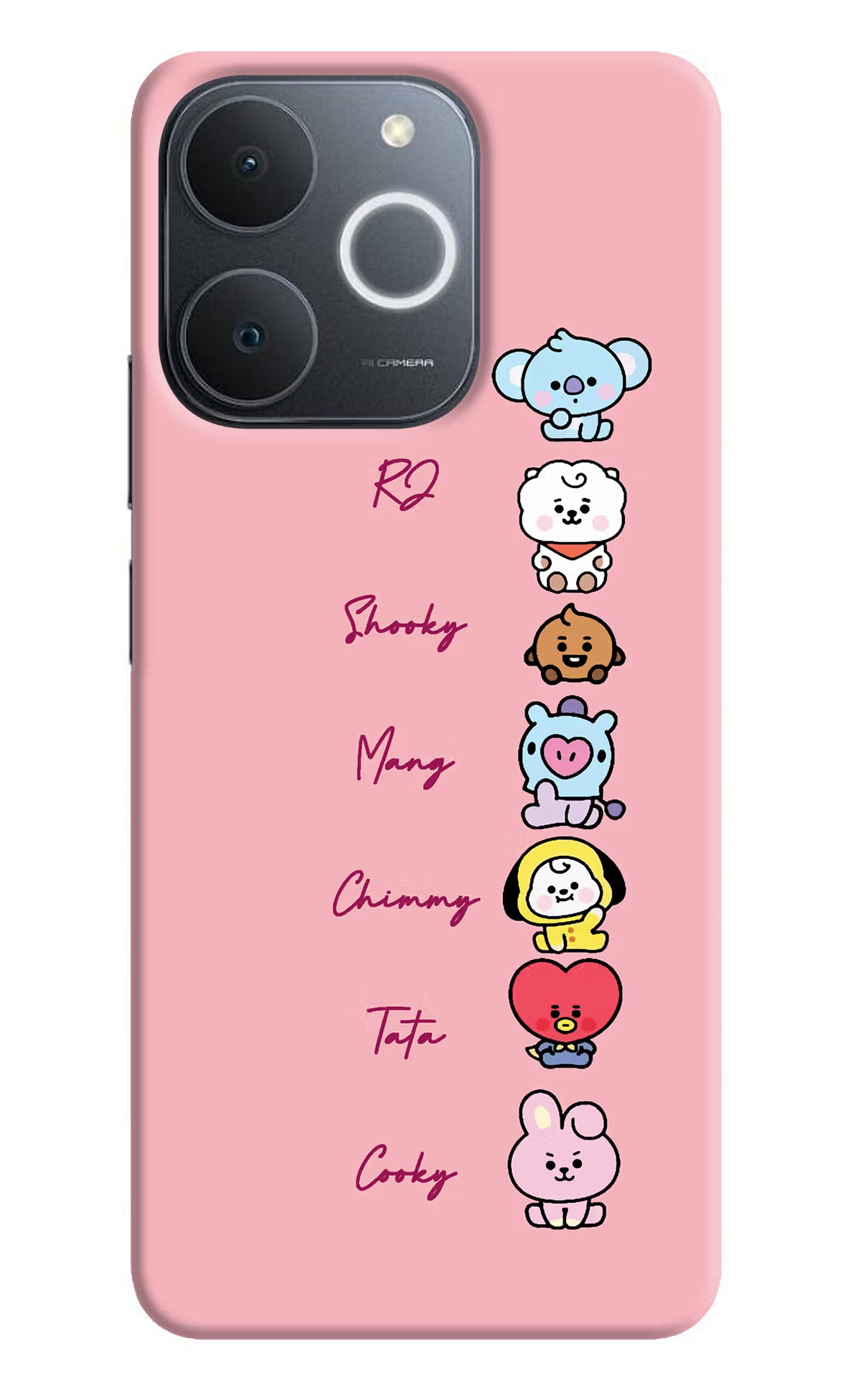 BTS names Realme Narzo 80 Lite 5G Back Cover - BTS names Realme Narzo 80 Lite 5G Back Cover BTS names Realme Narzo 80 Lite 5G Back Cover