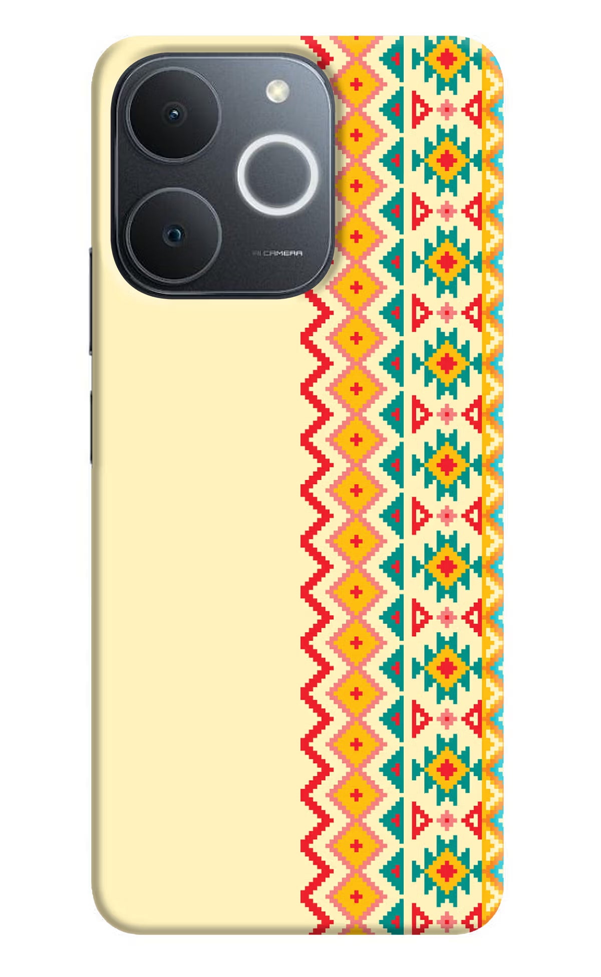 Ethnic Seamless Realme Narzo 80 Lite 5G Back Cover - Ethnic Seamless Realme Narzo 80 Lite 5G Back Cover Ethnic Seamless Realme Narzo 80 Lite 5G Back Cover