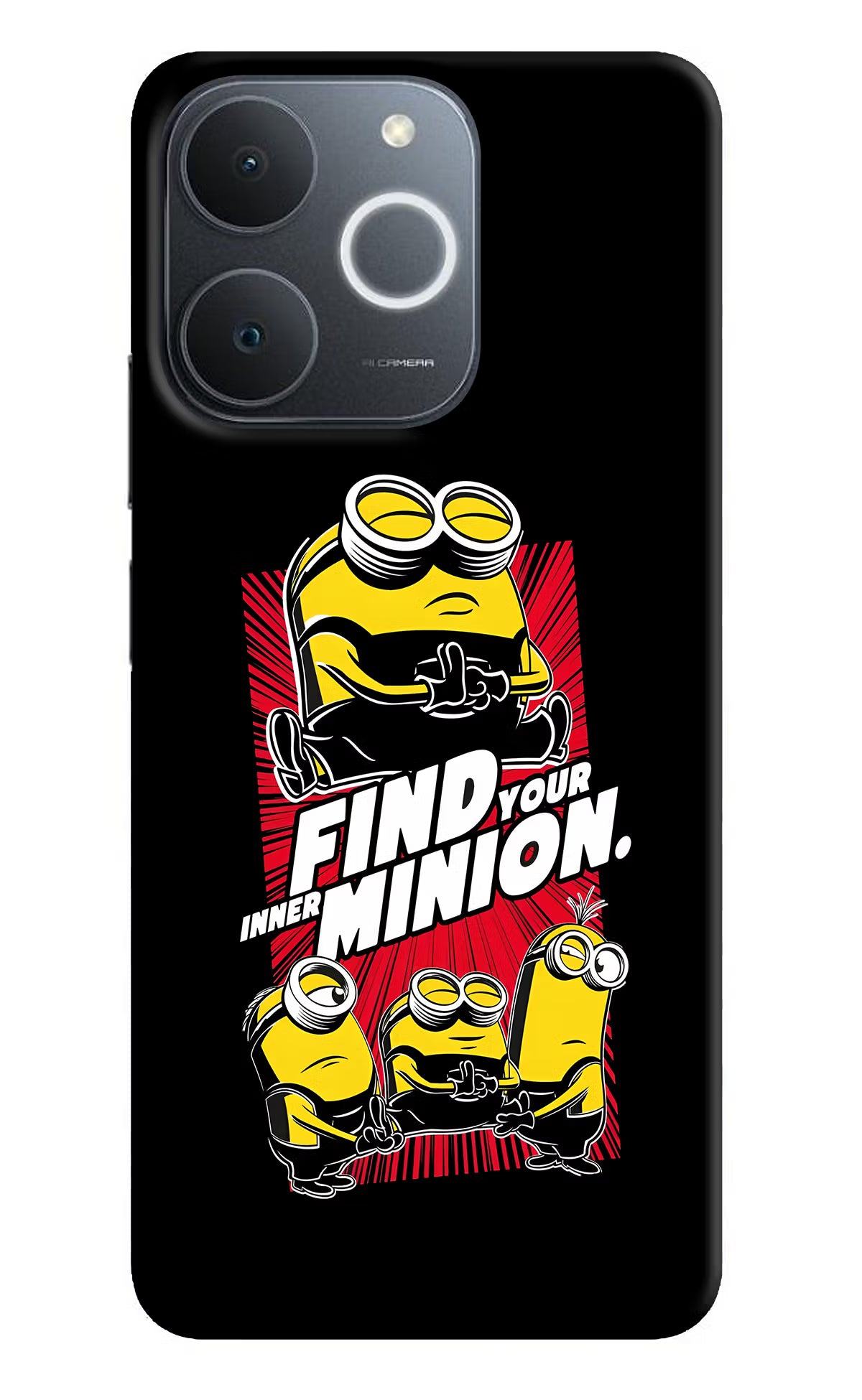 Find your inner Minion Realme Narzo 80 Lite 5G Back Cover - Find your inner Minion Realme Narzo 80 Lite 5G Back Cover Find your inner Minion Realme Narzo 80 Lite 5G Back Cover