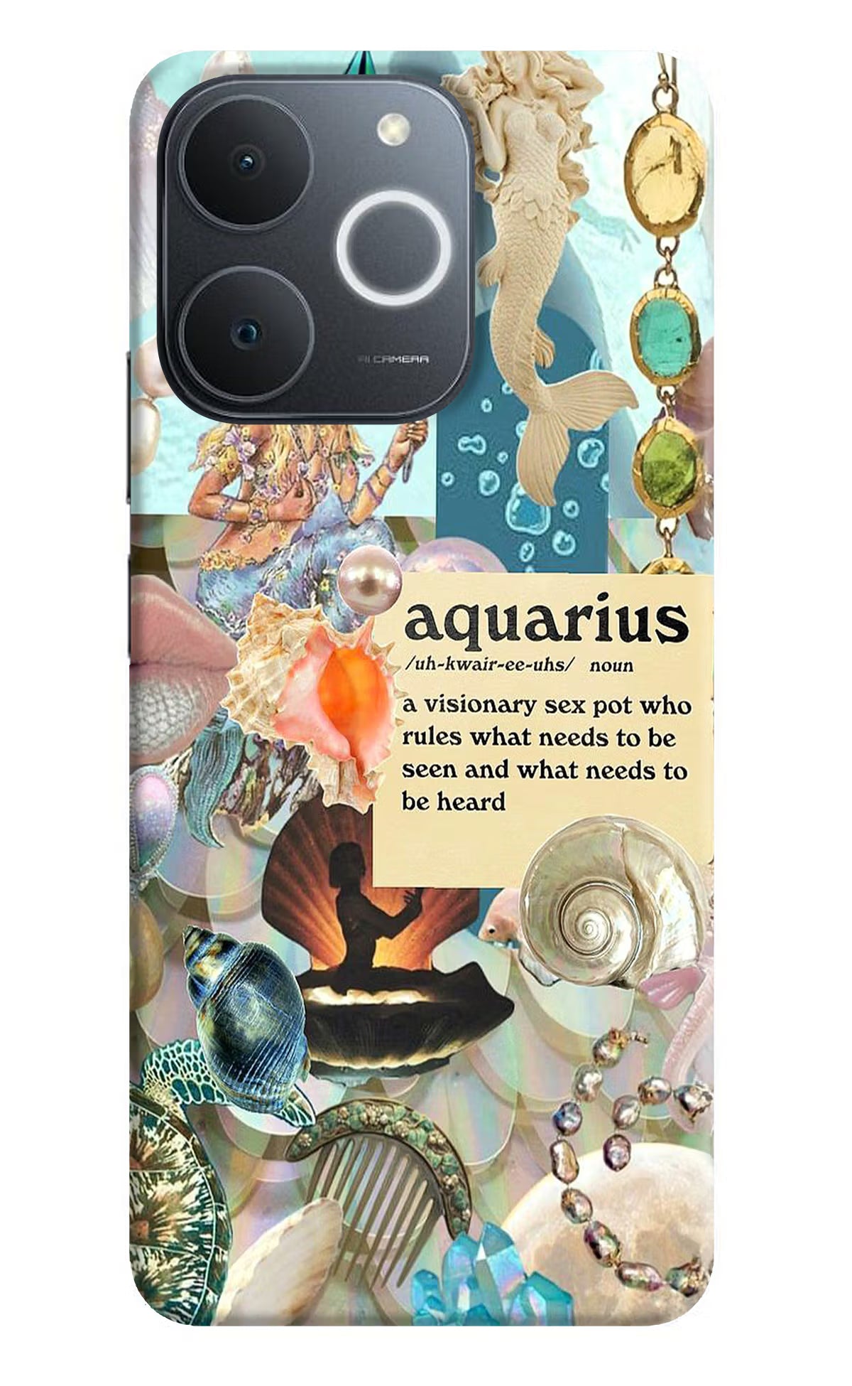 Aquarius Zodiac Realme Narzo 80 Lite 5G Back Cover - Aquarius Zodiac Realme Narzo 80 Lite 5G Back Cover Aquarius Zodiac Realme Narzo 80 Lite 5G Back Cover