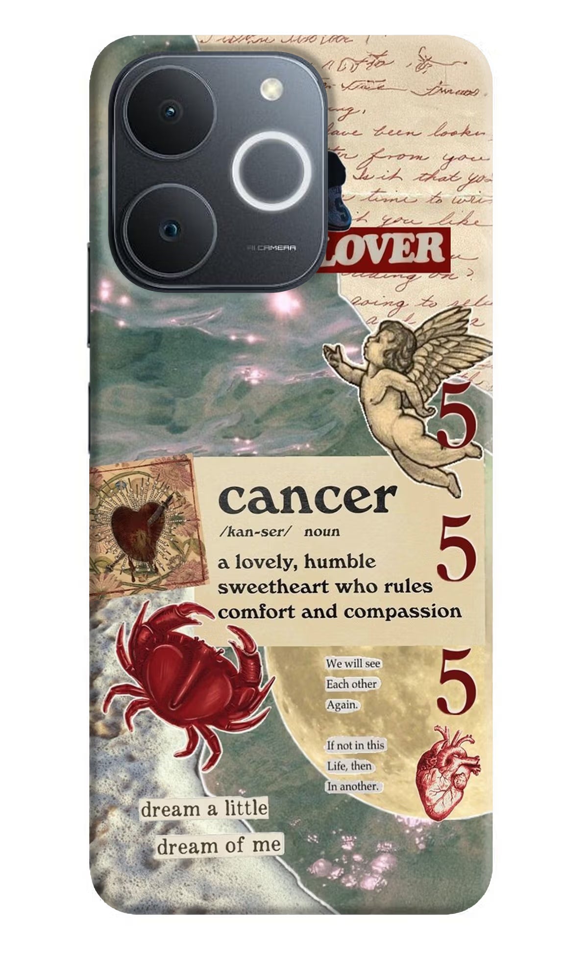 Cancer Zodiac Realme Narzo 80 Lite 5G Back Cover - Cancer Zodiac Realme Narzo 80 Lite 5G Back Cover Cancer Zodiac Realme Narzo 80 Lite 5G Back Cover