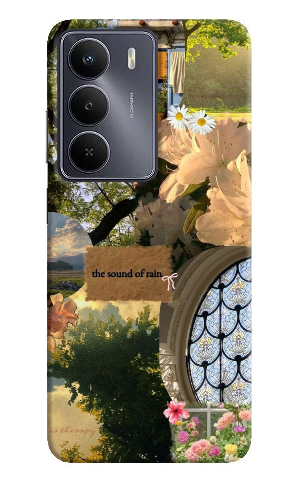 Rain Realme Narzo 80 Lite 5G Back Cover - Rain Realme Narzo 80 Lite 5G Back Cover Rain Realme Narzo 80 Lite 5G Back Cover