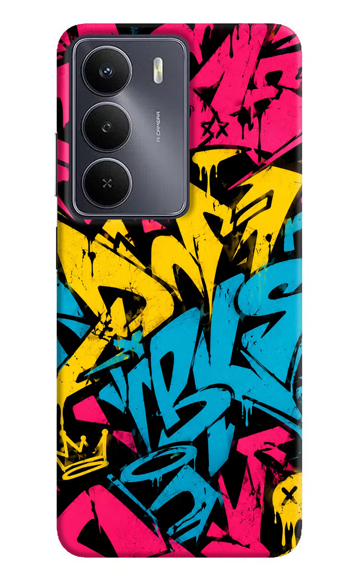 Graffiti Vibe Realme Narzo 80 Lite 5G Back Cover - Graffiti Vibe Realme Narzo 80 Lite 5G Back Cover Graffiti Vibe Realme Narzo 80 Lite 5G Back Cover