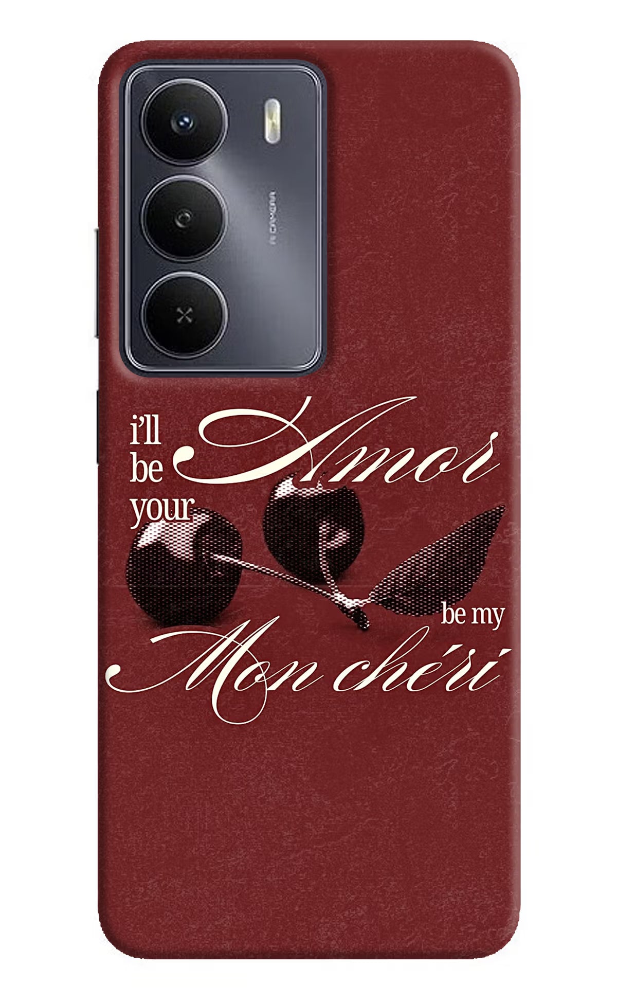 Velvet Cherry Realme Narzo 80 Lite 5G Back Cover - Velvet Cherry Realme Narzo 80 Lite 5G Back Cover Velvet Cherry Realme Narzo 80 Lite 5G Back Cover