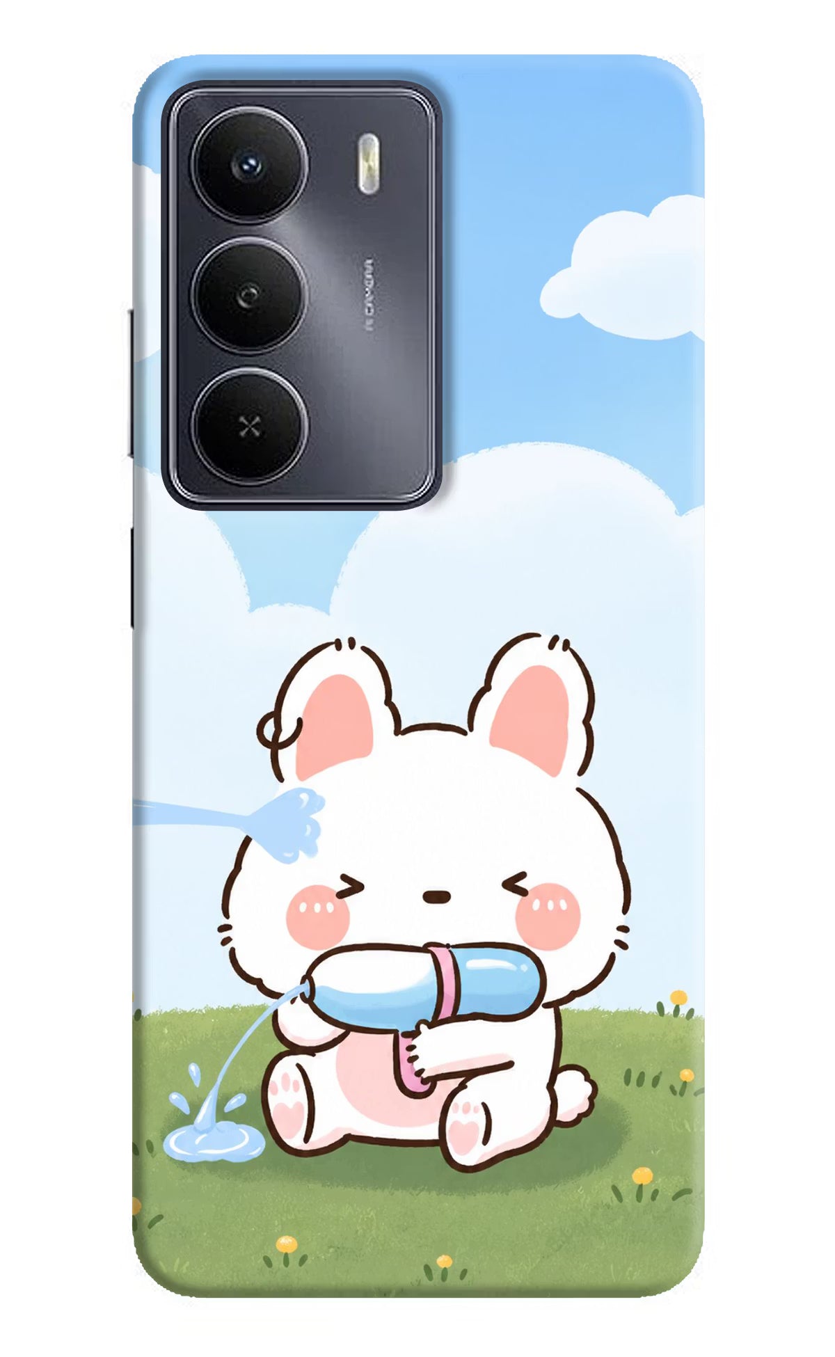 Bunny Treat Realme Narzo 80 Lite 5G Back Cover - Bunny Treat Realme Narzo 80 Lite 5G Back Cover Bunny Treat Realme Narzo 80 Lite 5G Back Cover