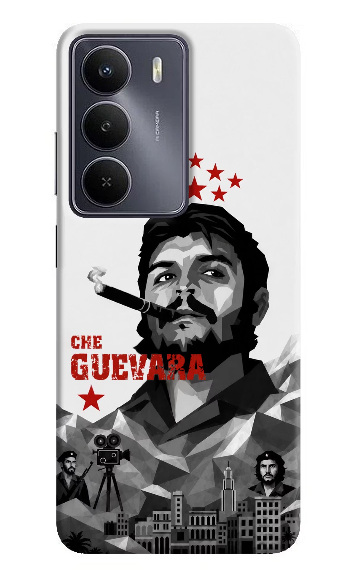 Che Guevara Iconic Realme Narzo 80 Lite 5G Back Cover - Che Guevara Iconic Realme Narzo 80 Lite 5G Back Cover Che Guevara Iconic Realme Narzo 80 Lite 5G Back Cover