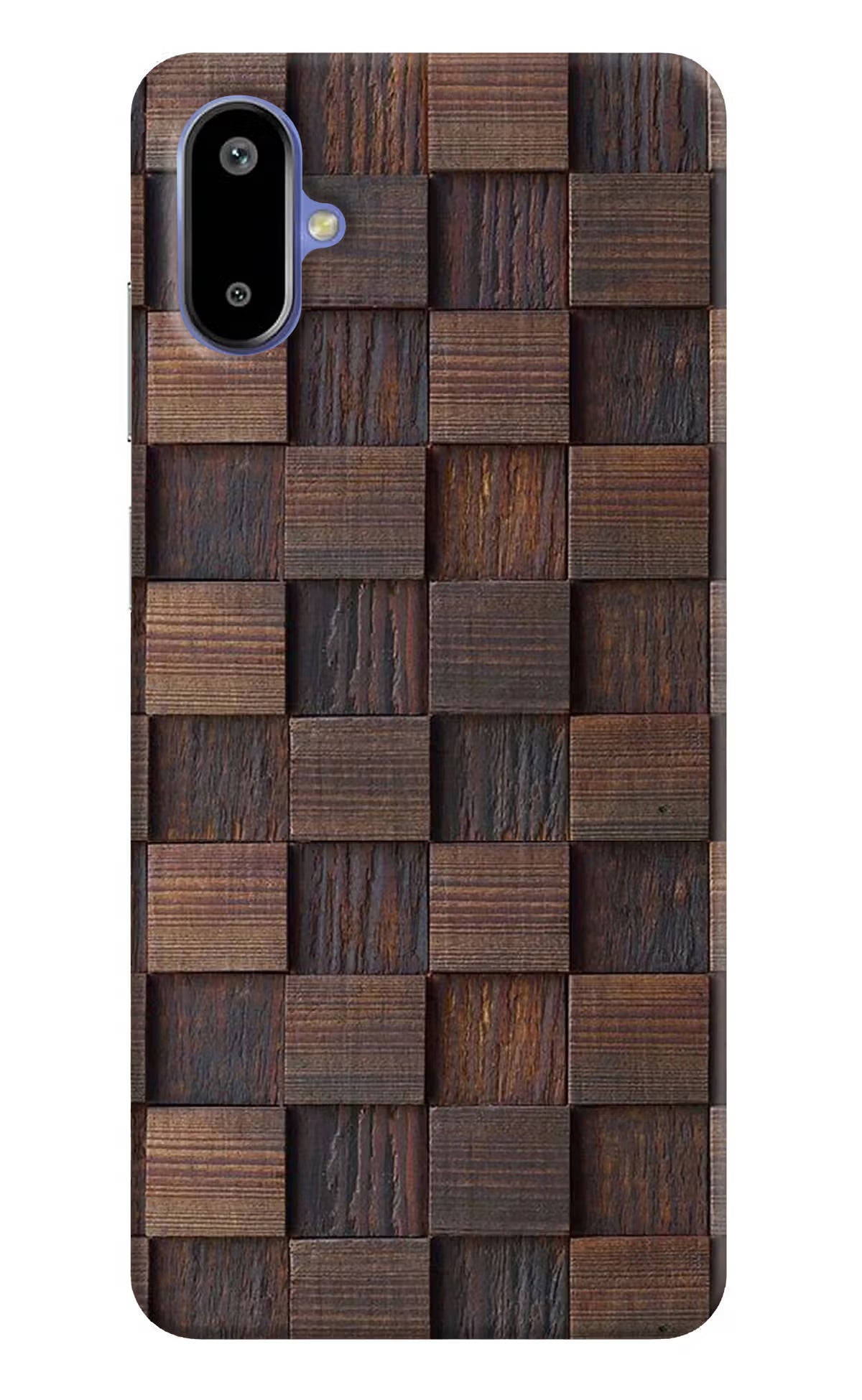 Wooden Cube Design Samsung F06 5G Back Cover - Wooden Cube Design Samsung F06 5G Back Cover Wooden Cube Design Samsung F06 5G Back Cover