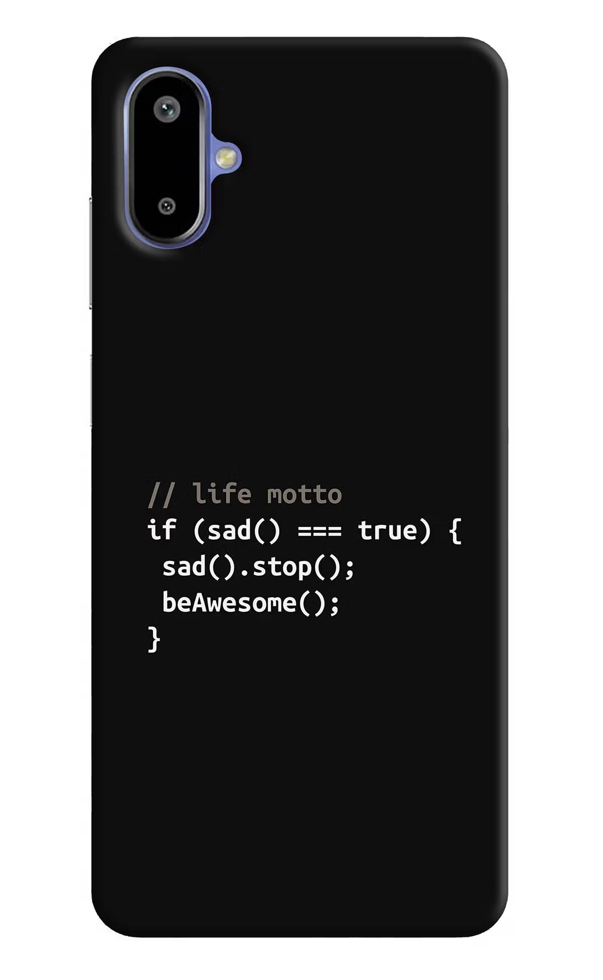 Life Motto Code Samsung F06 5G Back Cover - Life Motto Code Samsung F06 5G Back Cover Life Motto Code Samsung F06 5G Back Cover