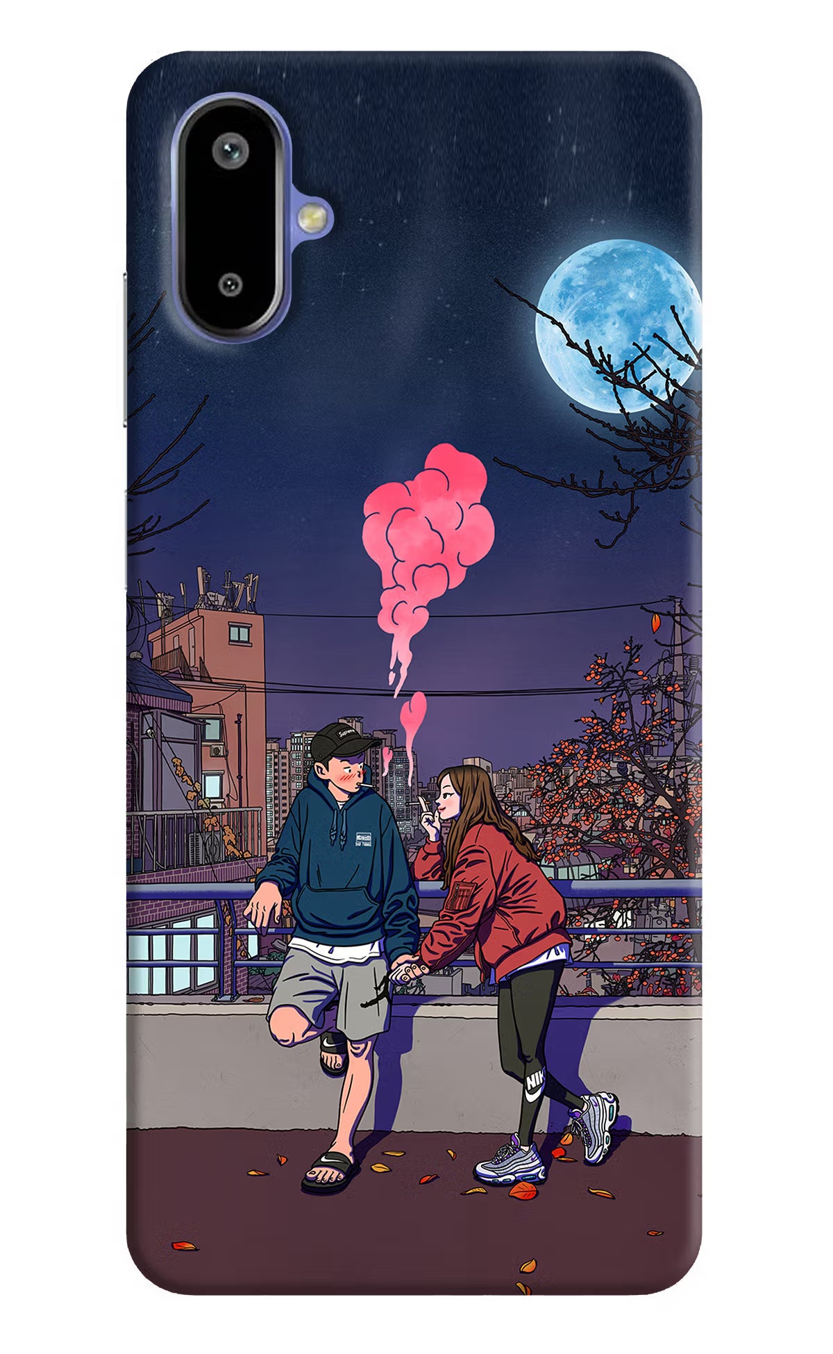 Chilling Couple Samsung F06 5G Back Cover - Chilling Couple Samsung F06 5G Back Cover Chilling Couple Samsung F06 5G Back Cover