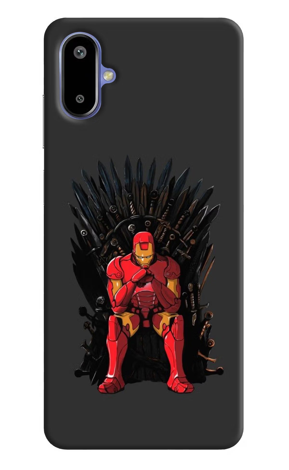 Ironman Throne Samsung F06 5G Back Cover - Ironman Throne Samsung F06 5G Back Cover Ironman Throne Samsung F06 5G Back Cover