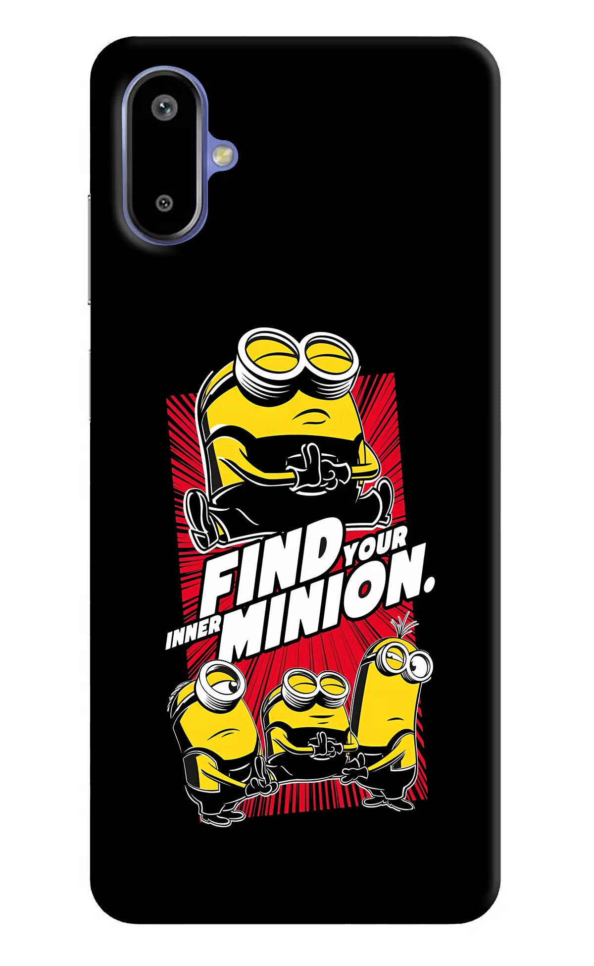 Find your inner Minion Samsung F06 5G Back Cover - Find your inner Minion Samsung F06 5G Back Cover Find your inner Minion Samsung F06 5G Back Cover