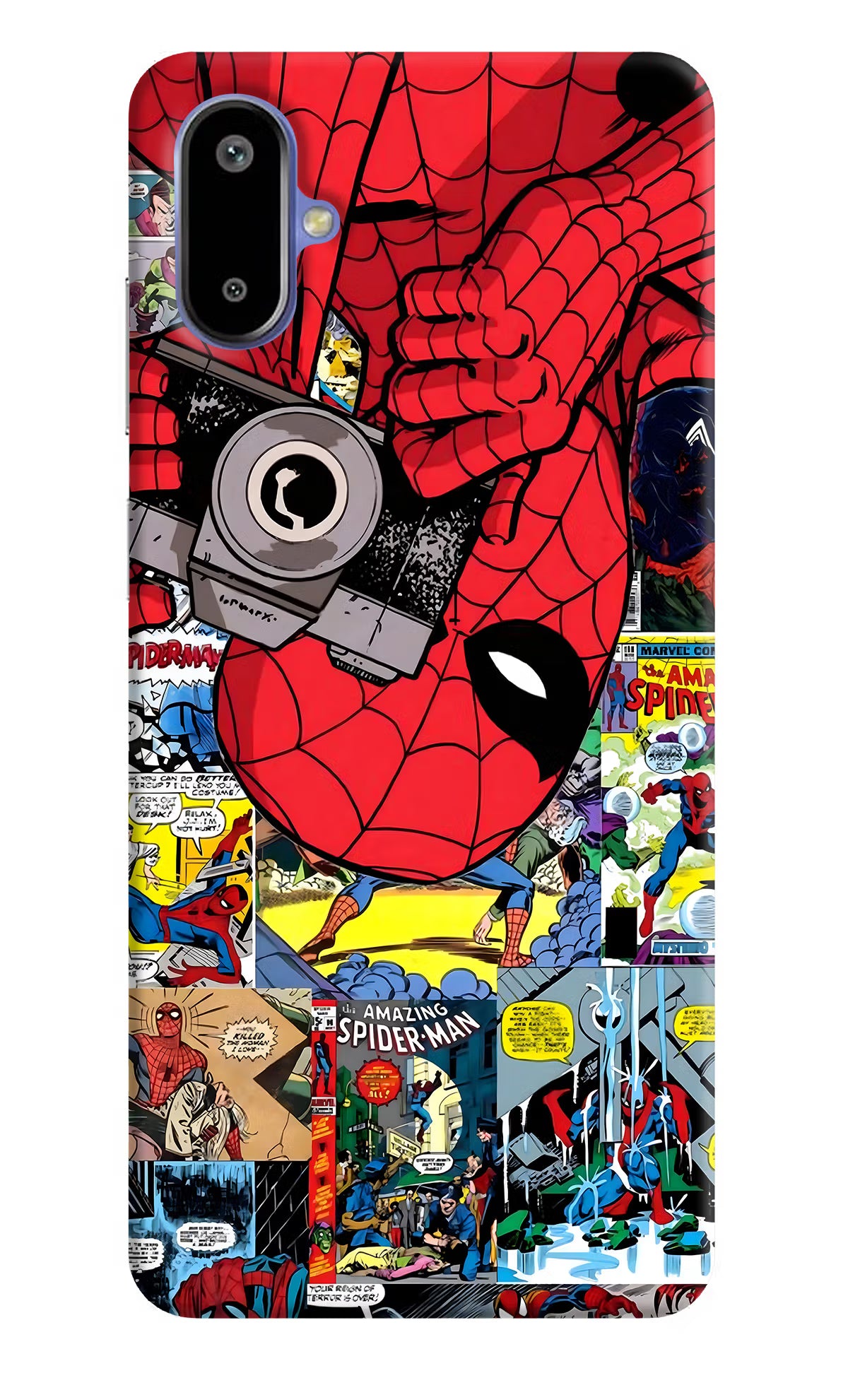 Spider Man Samsung F06 5G Back Cover - Spider Man Samsung F06 5G Back Cover Spider Man Samsung F06 5G Back Cover