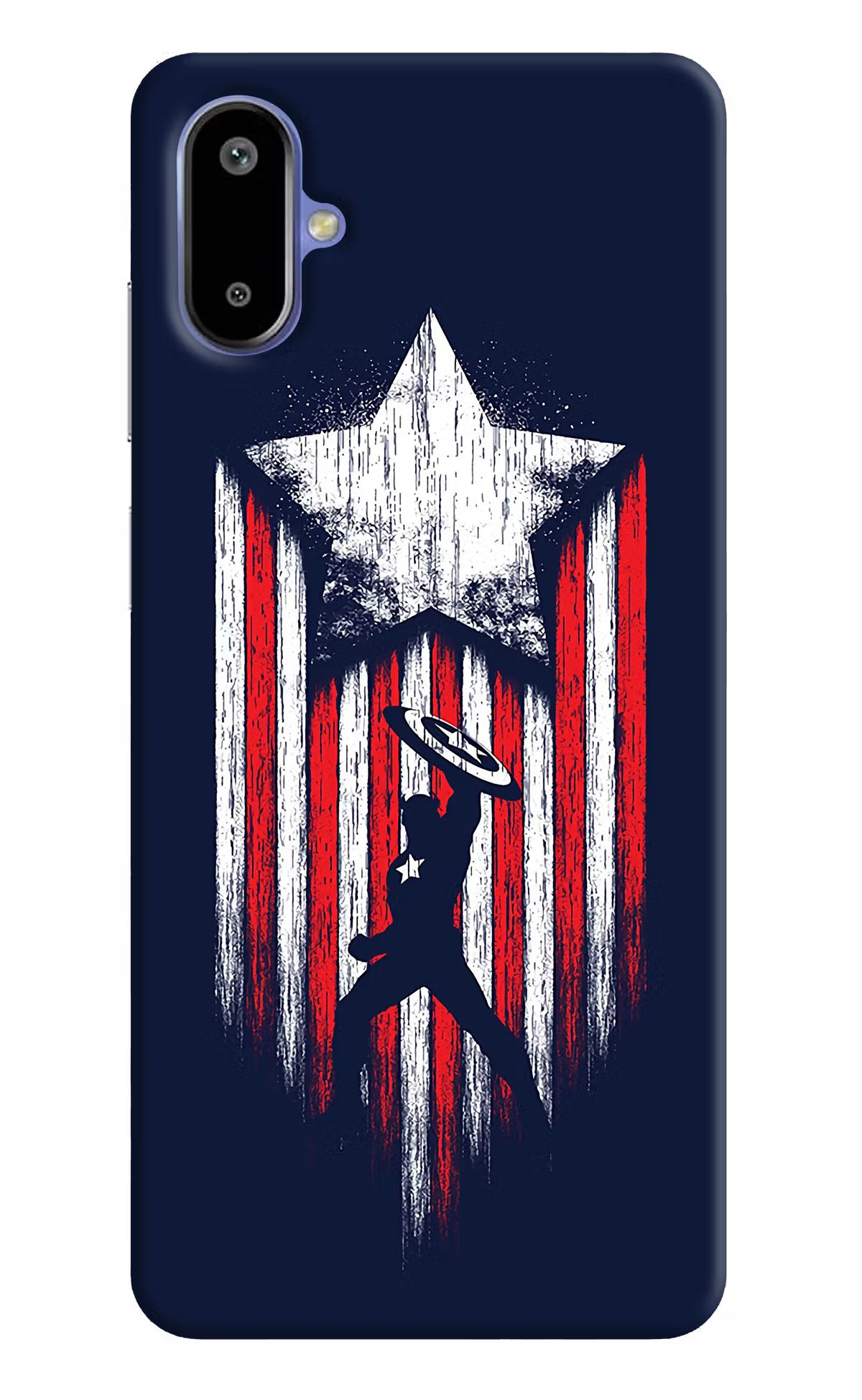 Captain America Marvel Art Samsung F06 5G Back Cover - Captain America Marvel Art Samsung F06 5G Back Cover Captain America Marvel Art Samsung F06 5G Back Cover