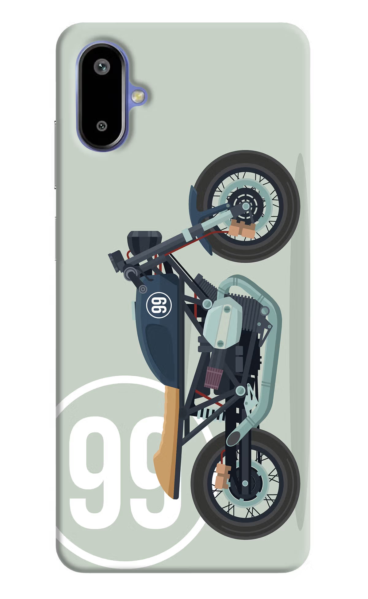 Classic Cafe Racer 99 Samsung F06 5G Back Cover - Classic Cafe Racer 99 Samsung F06 5G Back Cover Classic Cafe Racer 99 Samsung F06 5G Back Cover