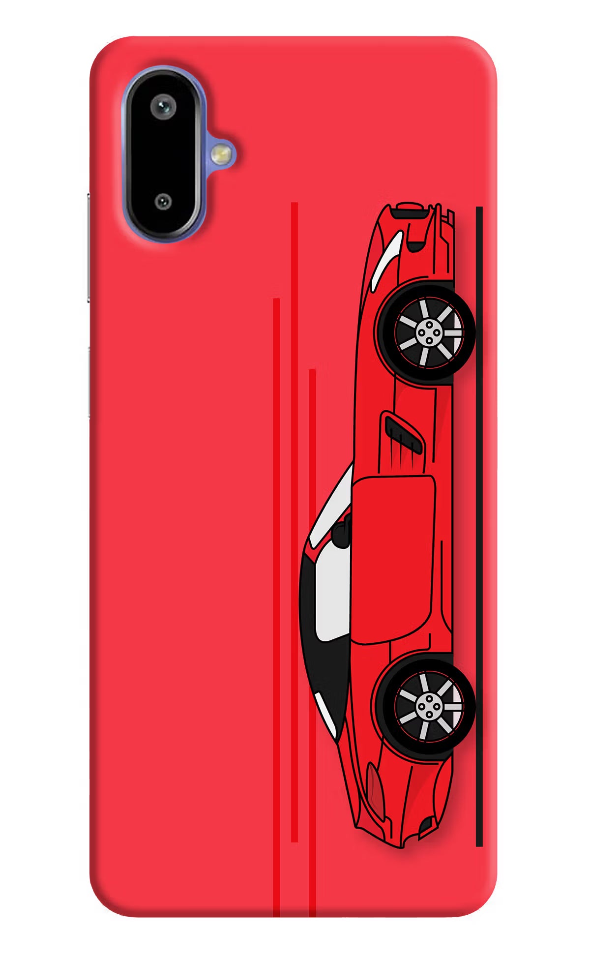 Red Velocity Samsung F06 5G Back Cover - Red Velocity Samsung F06 5G Back Cover Red Velocity Samsung F06 5G Back Cover