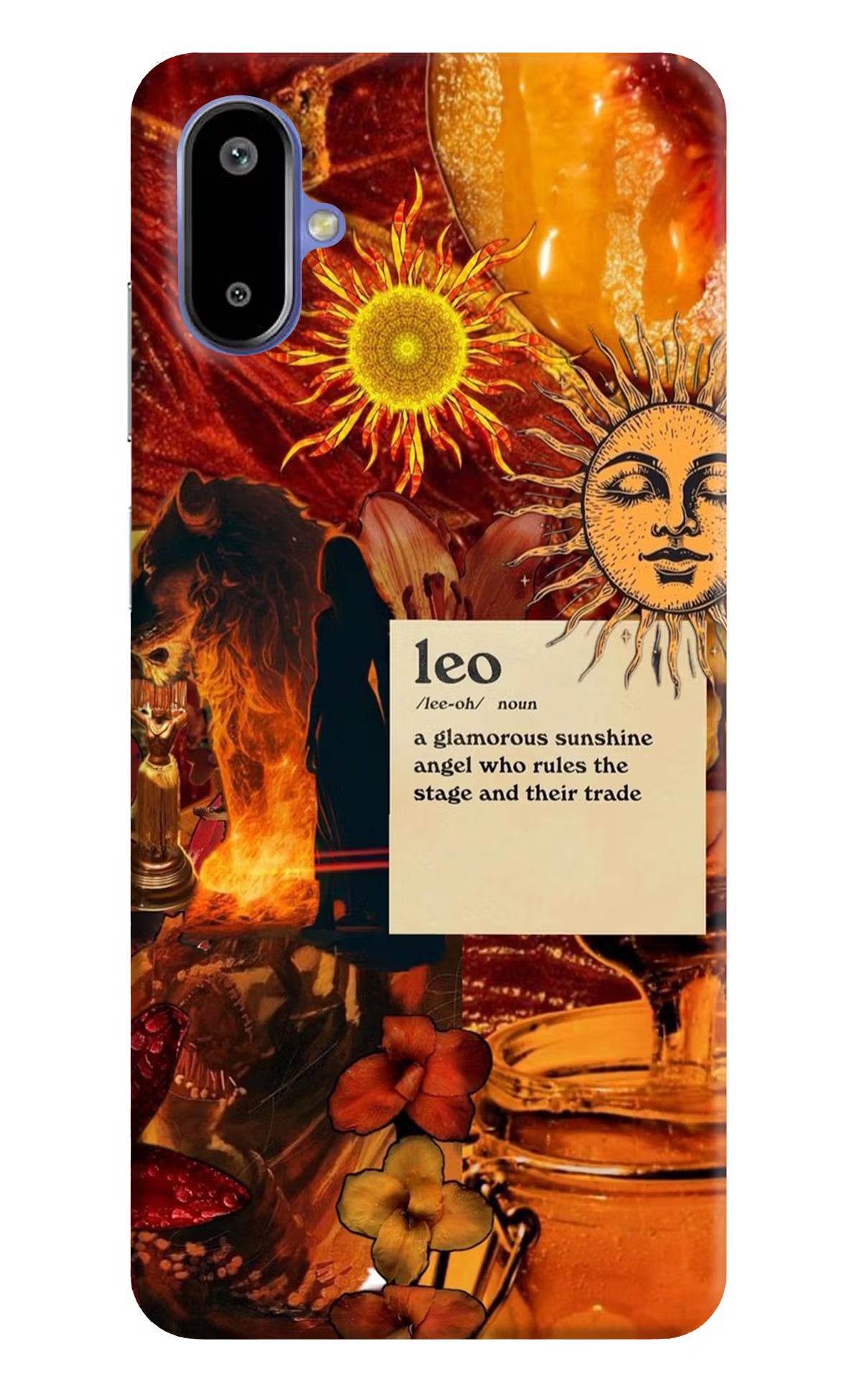 Leo Zodiac Samsung F06 5G Back Cover - Leo Zodiac Samsung F06 5G Back Cover Leo Zodiac Samsung F06 5G Back Cover