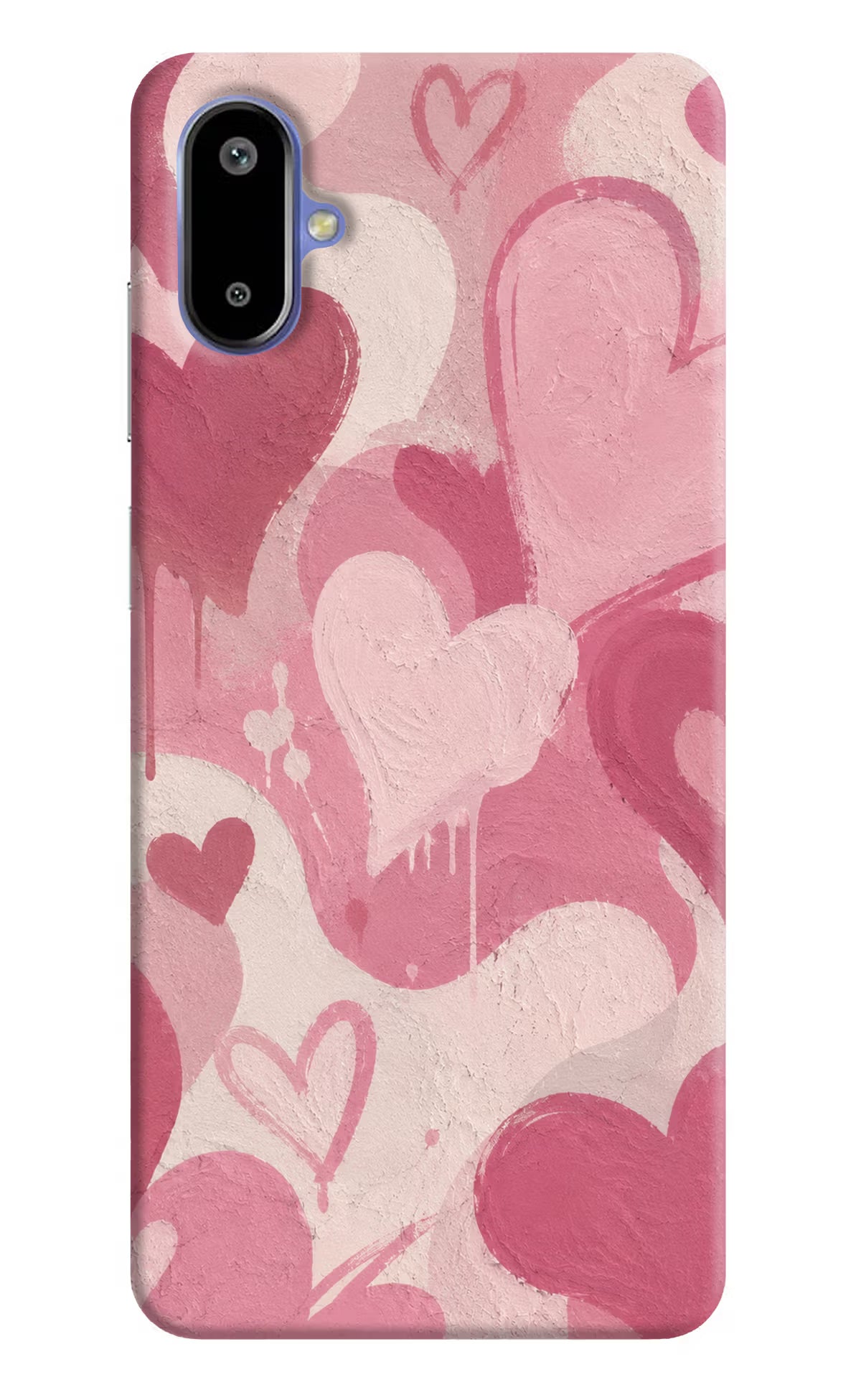 Hearty case Samsung F06 5G Back Cover - Hearty case Samsung F06 5G Hard Case Back Cover by Casekaro Hearty case Samsung F06 5G Hard Case Back Cover by Casekaro