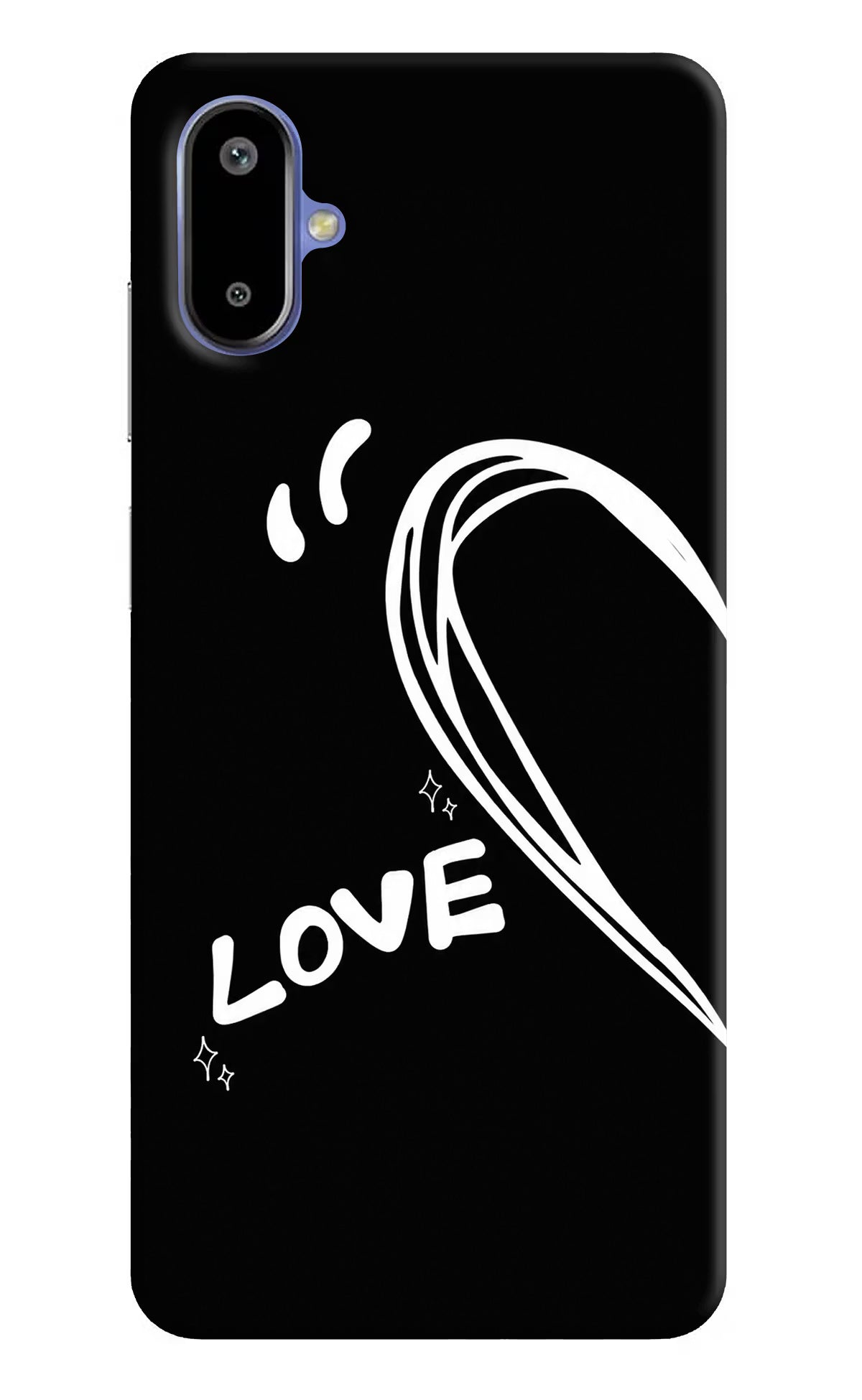 Love Line Samsung F06 5G Back Cover - Love Line Samsung F06 5G Back Cover Love Line Samsung F06 5G Back Cover