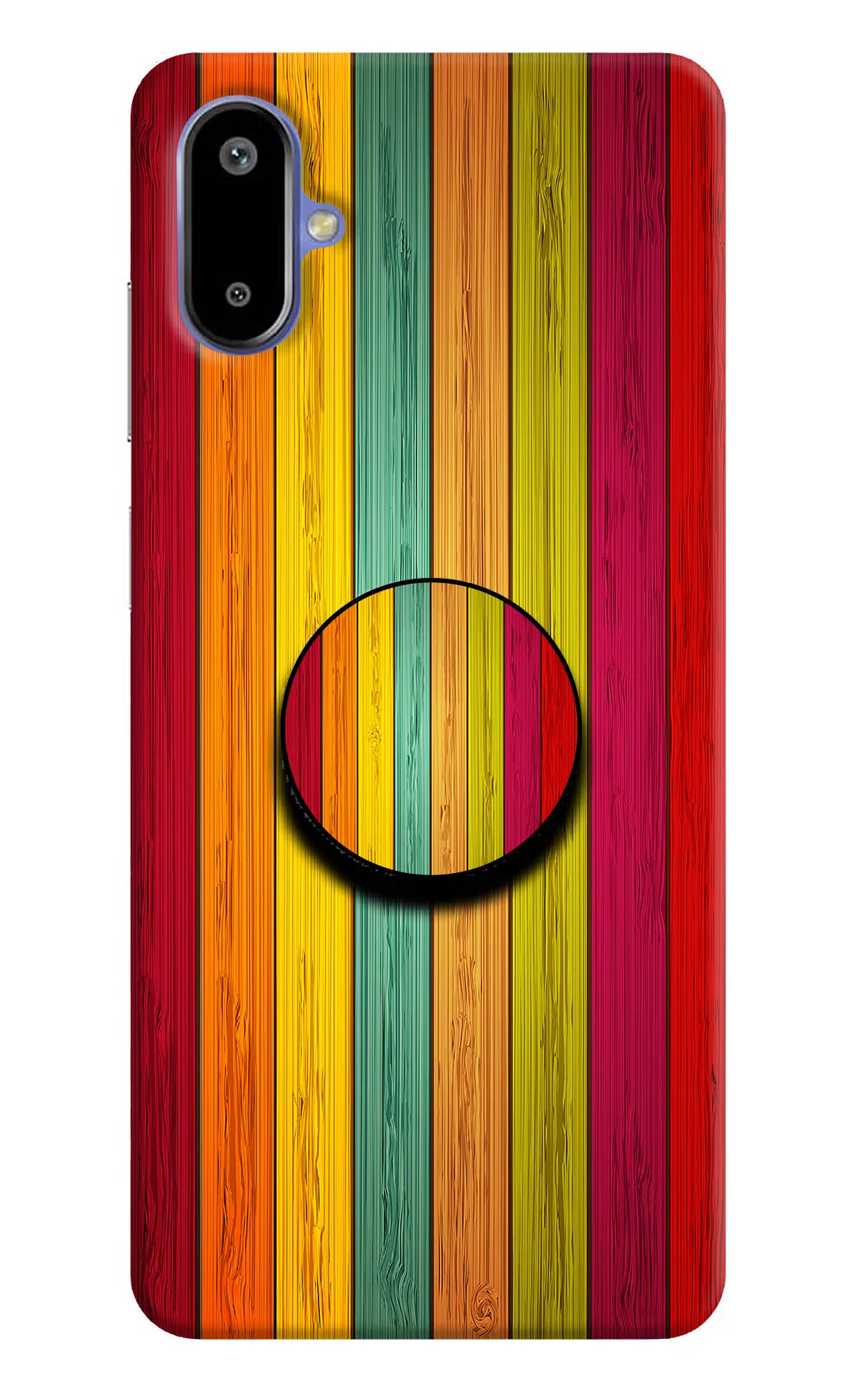Multicolor Wooden Samsung F06 5G Pop Case - Multicolor Wooden Samsung F06 5G Pop Case Multicolor Wooden Samsung F06 5G Pop Case