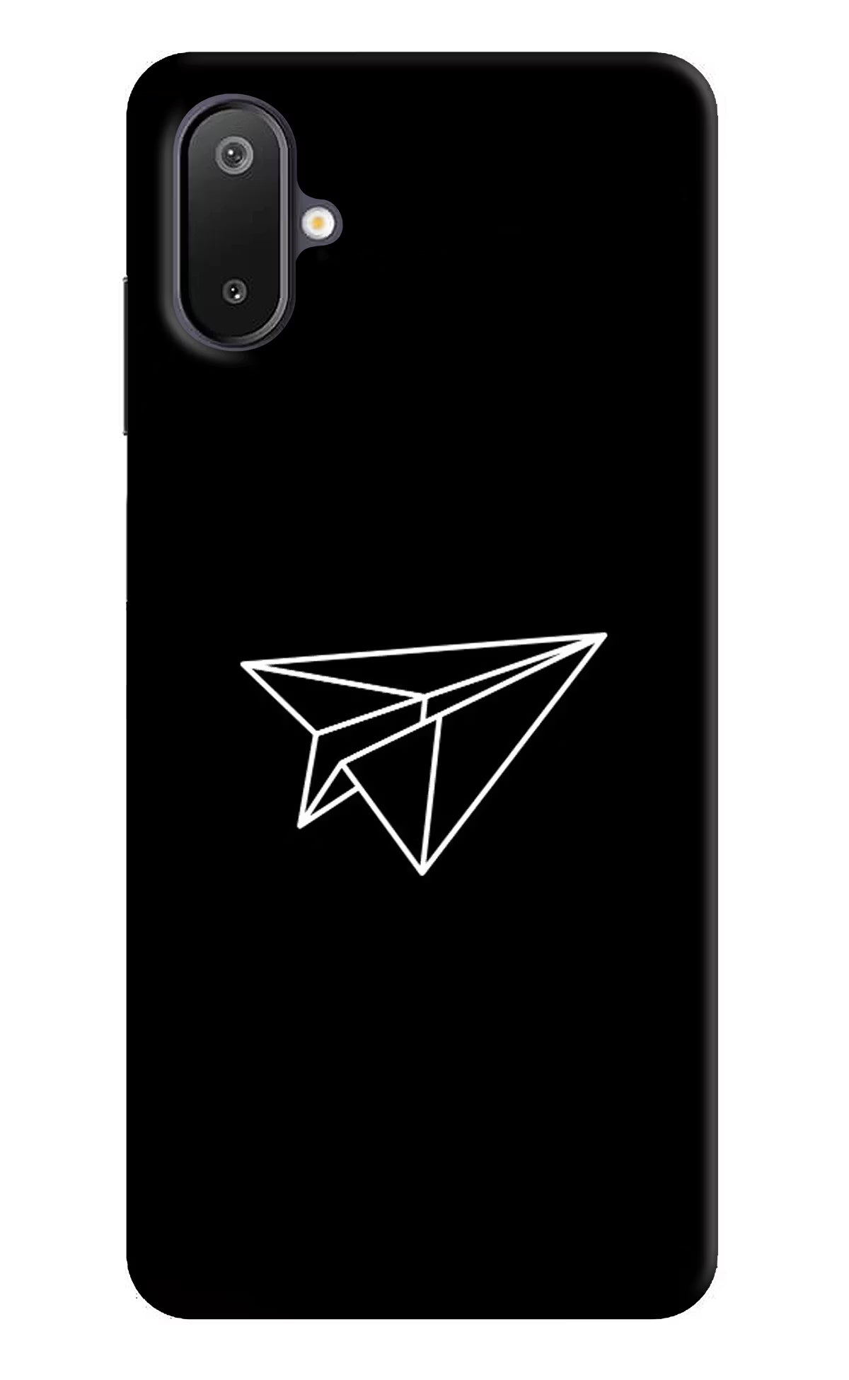 Paper Plane White Samsung M06 5G Back Cover - Paper Plane White Samsung M06 5G Back Cover Paper Plane White Samsung M06 5G Back Cover