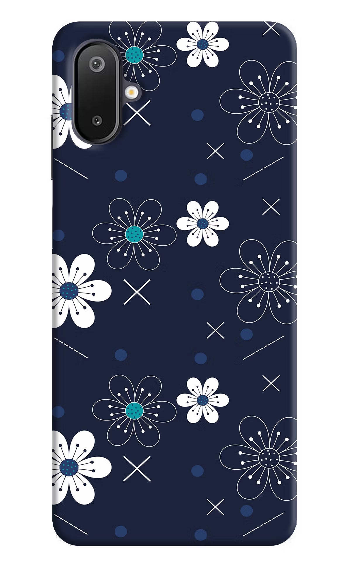 Flowers Samsung M06 5G Back Cover - Flowers Samsung M06 5G Back Cover Flowers Samsung M06 5G Back Cover