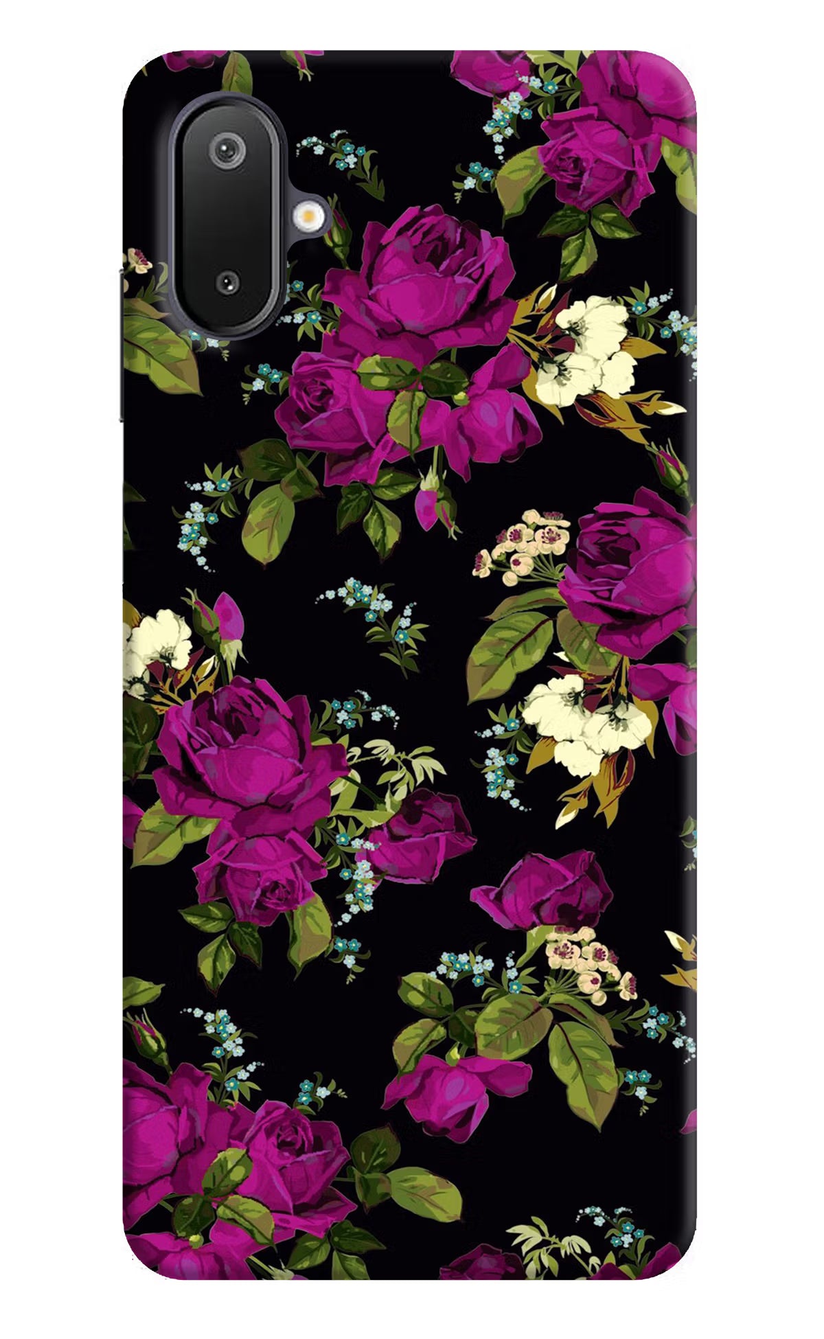 Flowers Samsung M06 5G Back Cover - Flowers Samsung M06 5G Back Cover Flowers Samsung M06 5G Back Cover