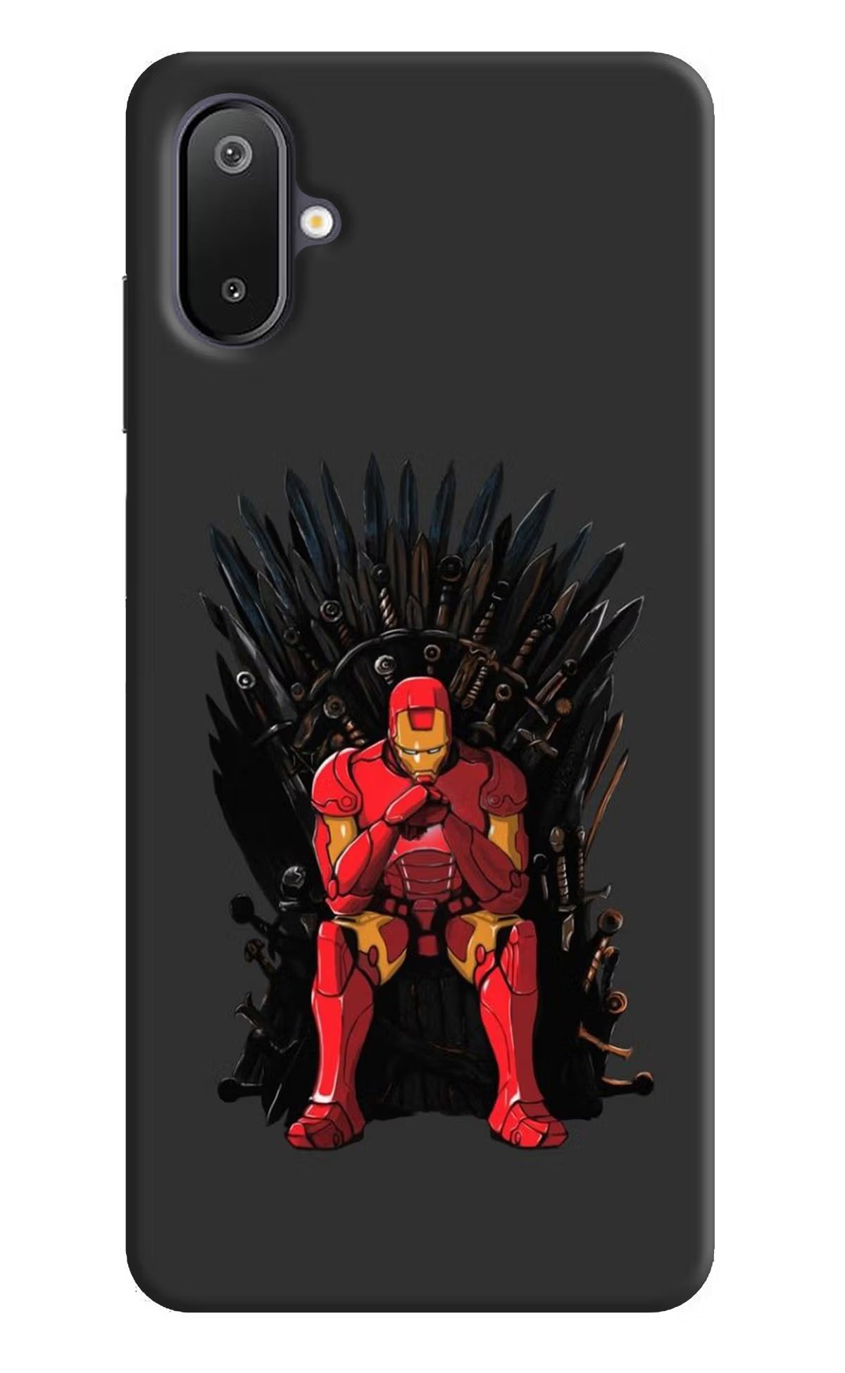 Ironman Throne Samsung M06 5G Back Cover - Ironman Throne Samsung M06 5G Back Cover Ironman Throne Samsung M06 5G Back Cover