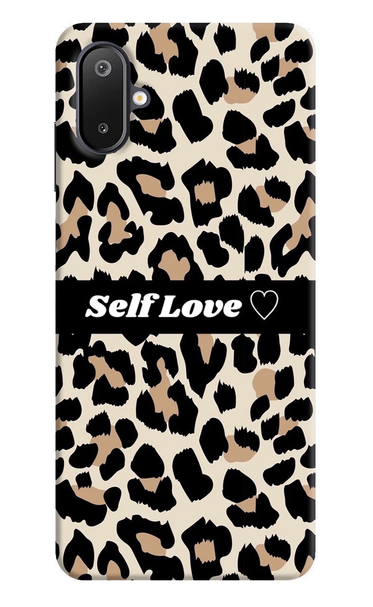Leopard Print Self Love Samsung M06 5G Back Cover - Leopard Print Self Love Samsung M06 5G Back Cover Leopard Print Self Love Samsung M06 5G Back Cover