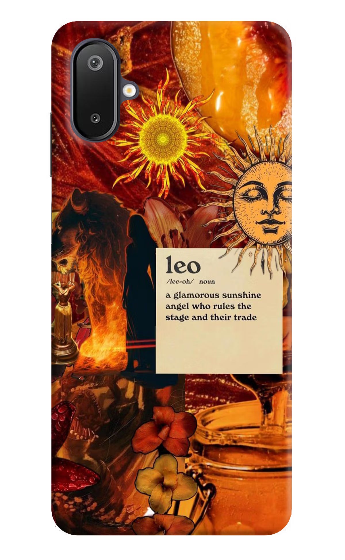 Leo Zodiac Samsung M06 5G Back Cover - Leo Zodiac Samsung M06 5G Back Cover Leo Zodiac Samsung M06 5G Back Cover