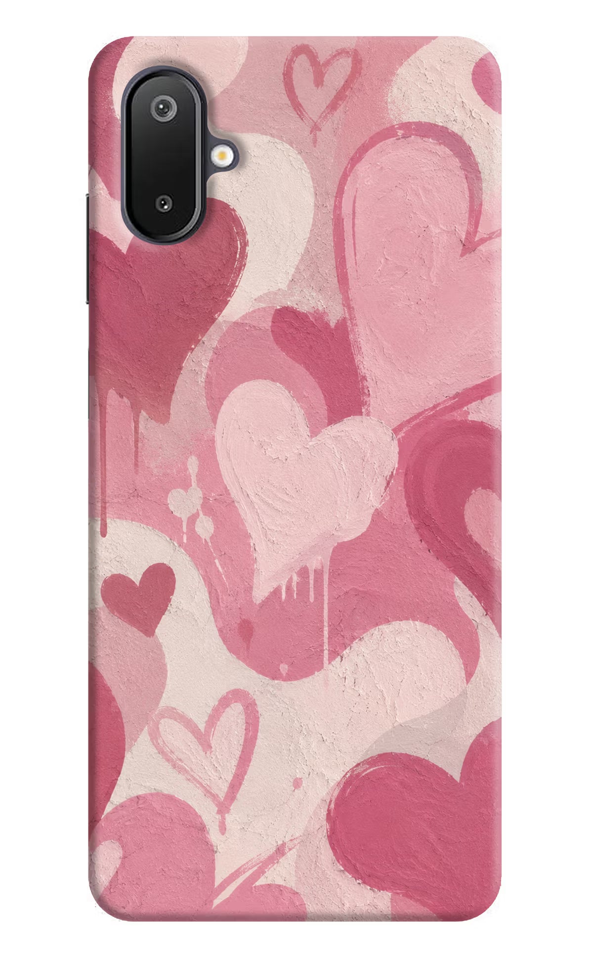 Hearty case Samsung M06 5G Back Cover - Hearty case Samsung M06 5G Hard Case Back Cover by Casekaro Hearty case Samsung M06 5G Hard Case Back Cover by Casekaro