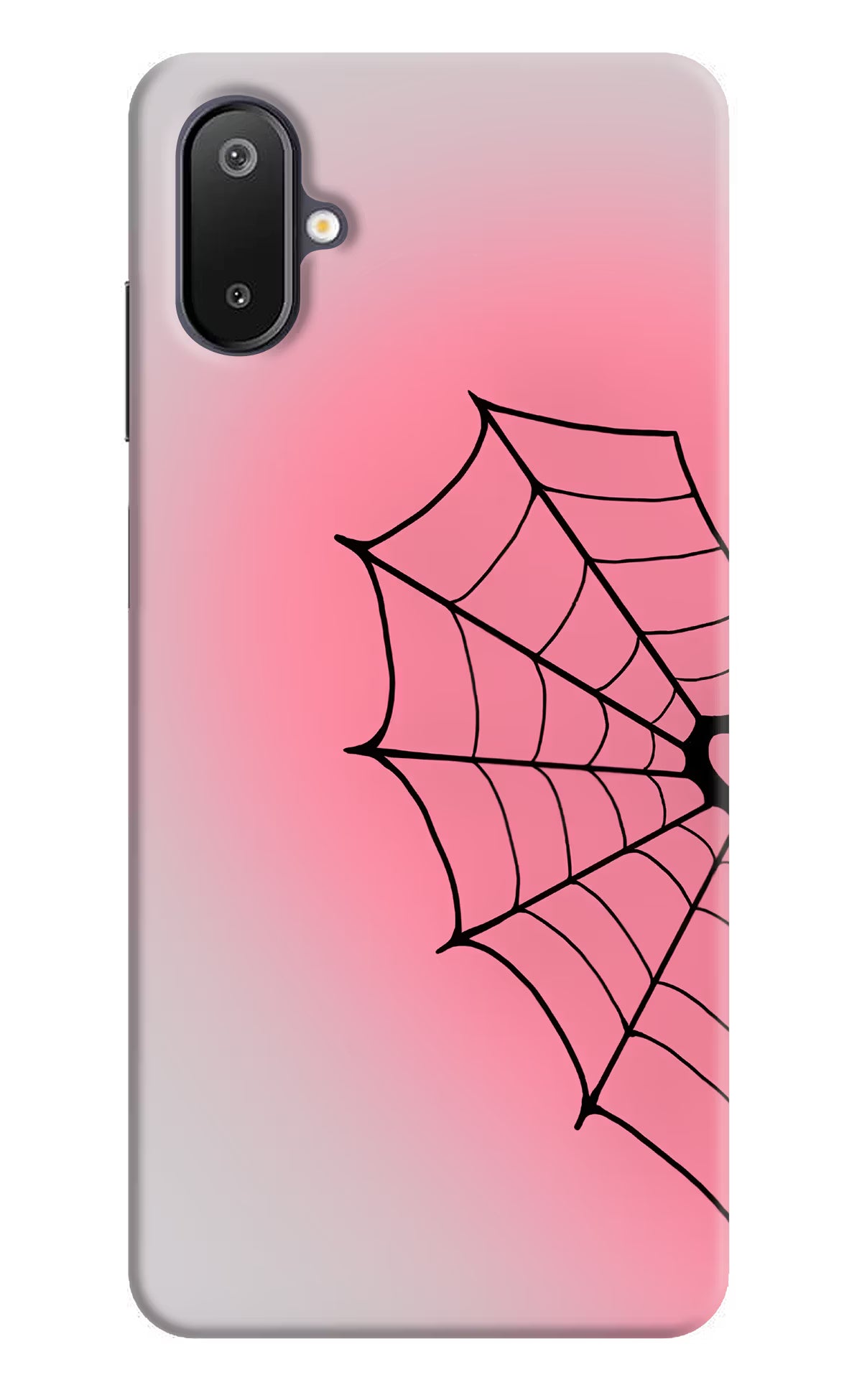 Pink Web Samsung M06 5G Back Cover - Pink Web Samsung M06 5G Back Cover Pink Web Samsung M06 5G Back Cover