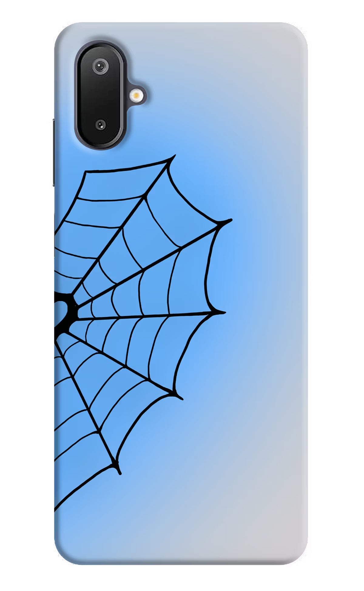 Blue Web Samsung M06 5G Back Cover - Blue Web Samsung M06 5G Back Cover Blue Web Samsung M06 5G Back Cover