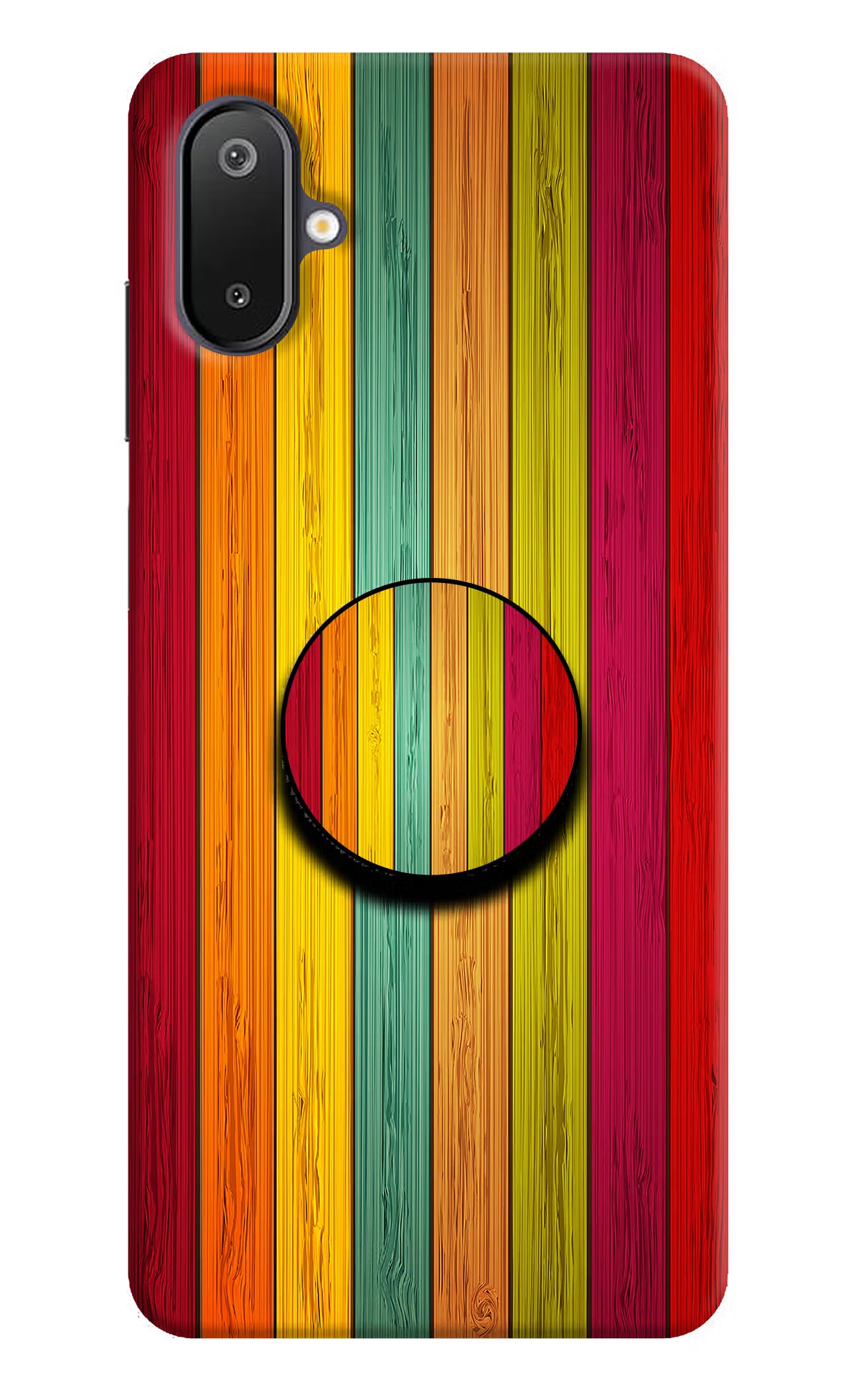 Multicolor Wooden Samsung M06 5G Pop Case - Multicolor Wooden Samsung M06 5G Pop Case Multicolor Wooden Samsung M06 5G Pop Case