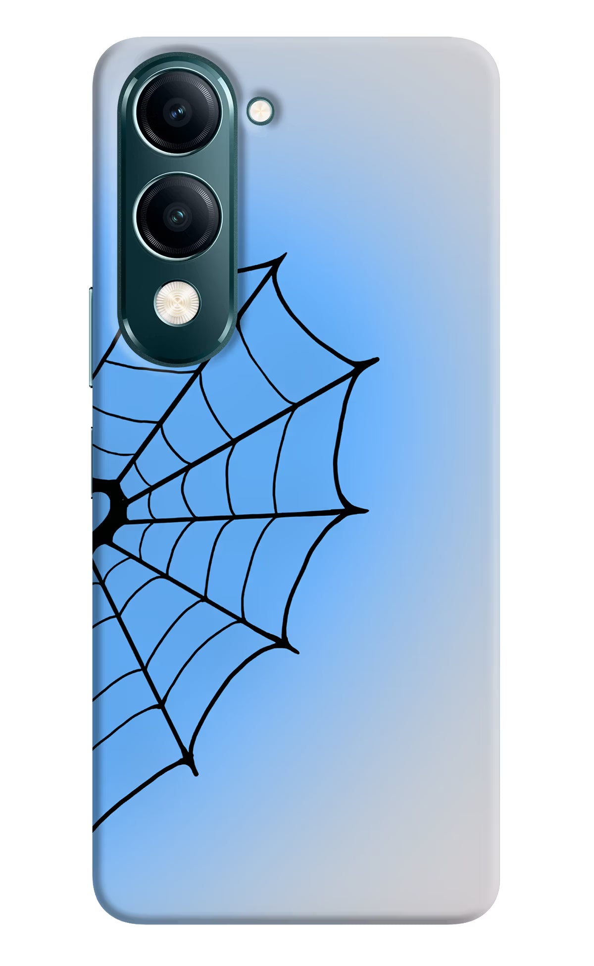 Blue Web Vivo Y19s 5G Back Cover - Blue Web Vivo Y19s 5G Back Cover Blue Web Vivo Y19s 5G Back Cover