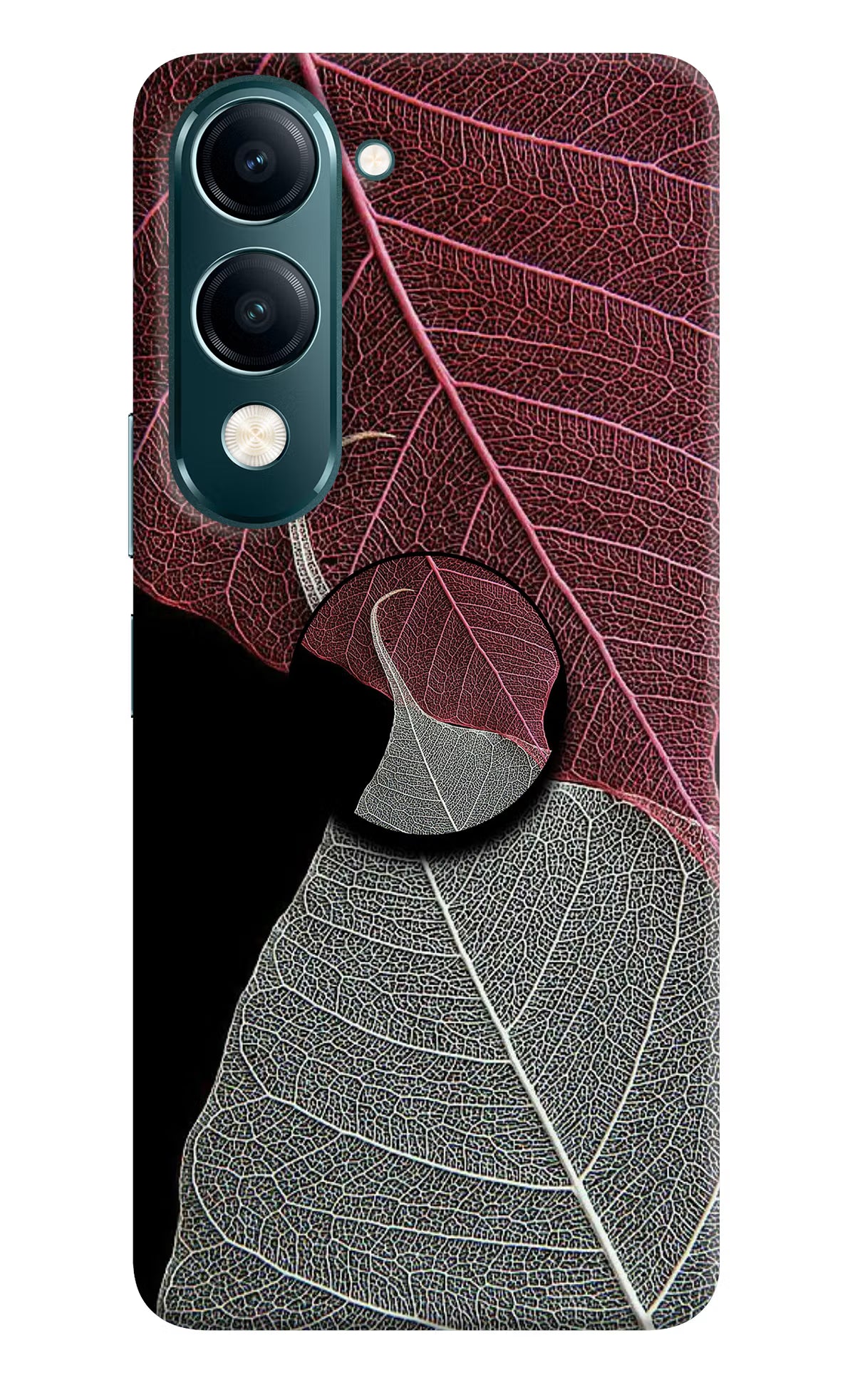 Leaf Pattern Vivo Y19s 5G Pop Case - Leaf Pattern Vivo Y19s 5G Pop Case Leaf Pattern Vivo Y19s 5G Pop Case