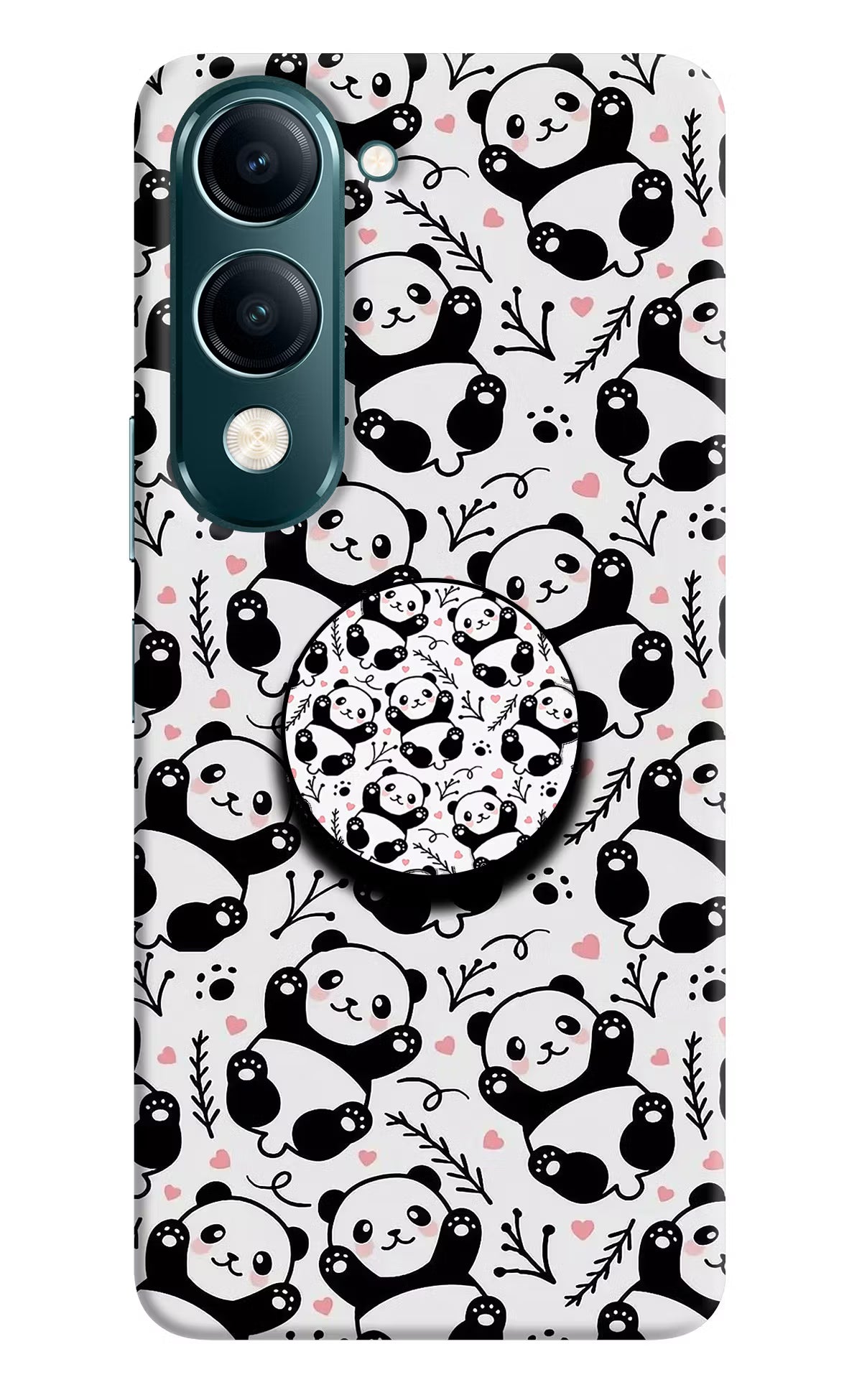Cute Panda Vivo Y19s 5G Pop Case - Cute Panda Vivo Y19s 5G Pop Case Cute Panda Vivo Y19s 5G Pop Case