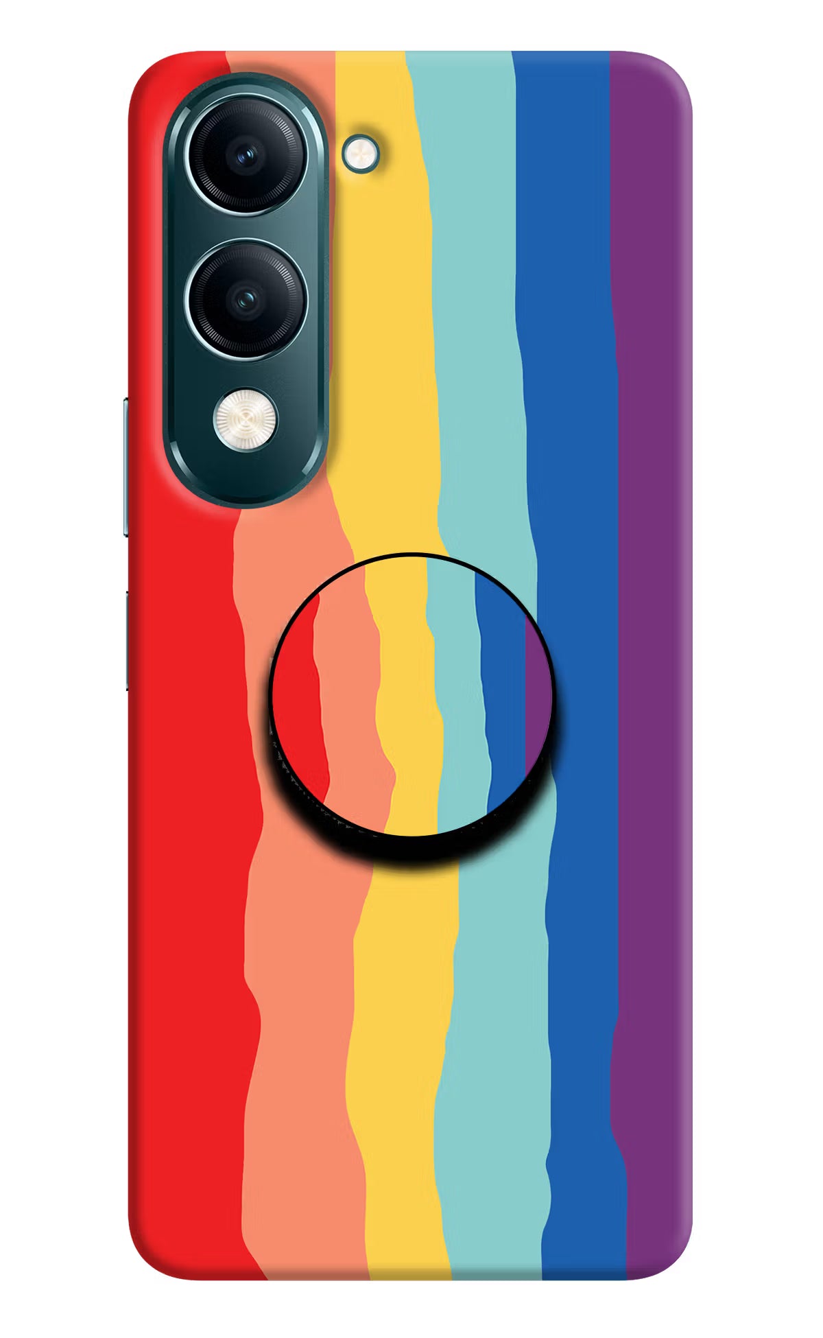 Rainbow Vivo Y19s 5G Pop Case - Rainbow Vivo Y19s 5G Pop Case Rainbow Vivo Y19s 5G Pop Case