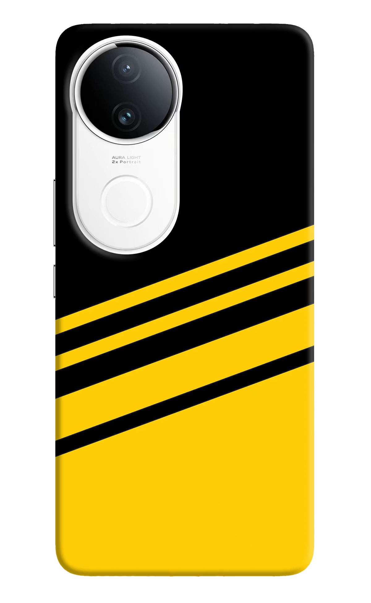 Yellow Shades Vivo T4R 5G Back Cover - Yellow Shades Vivo T4R 5G Hard Case Back Cover by Casekaro Yellow Shades Vivo T4R 5G Hard Case Back Cover by Casekaro