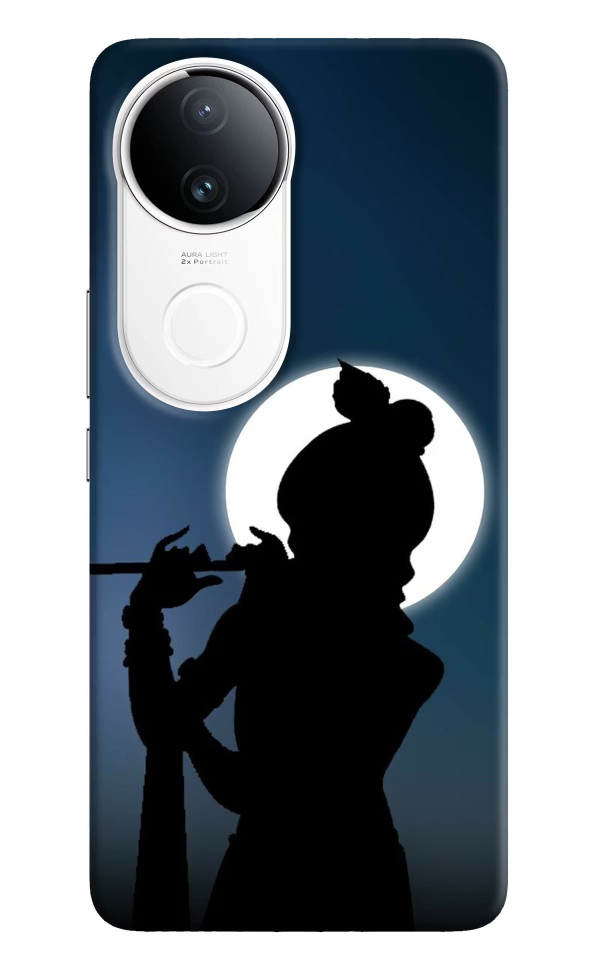 Shri Krishna Silhouette Vivo T4R 5G Back Cover - Shri Krishna Silhouette Vivo T4R 5G Back Cover Shri Krishna Silhouette Vivo T4R 5G Back Cover