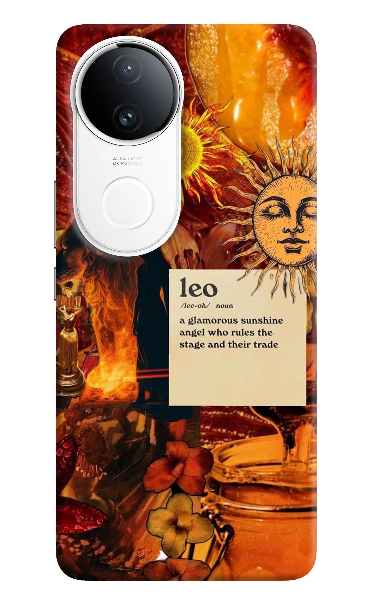 Leo Zodiac Vivo T4R 5G Back Cover - Leo Zodiac Vivo T4R 5G Hard Case Back Cover by Casekaro Leo Zodiac Vivo T4R 5G Hard Case Back Cover by Casekaro