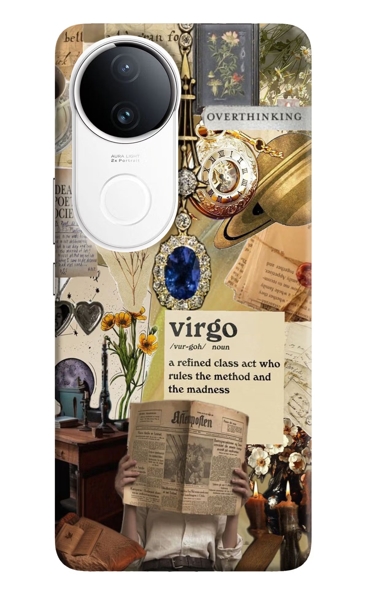 Virgo Zodiac Vivo T4R 5G Back Cover - Virgo Zodiac Vivo T4R 5G Hard Case Back Cover by Casekaro Virgo Zodiac Vivo T4R 5G Hard Case Back Cover by Casekaro