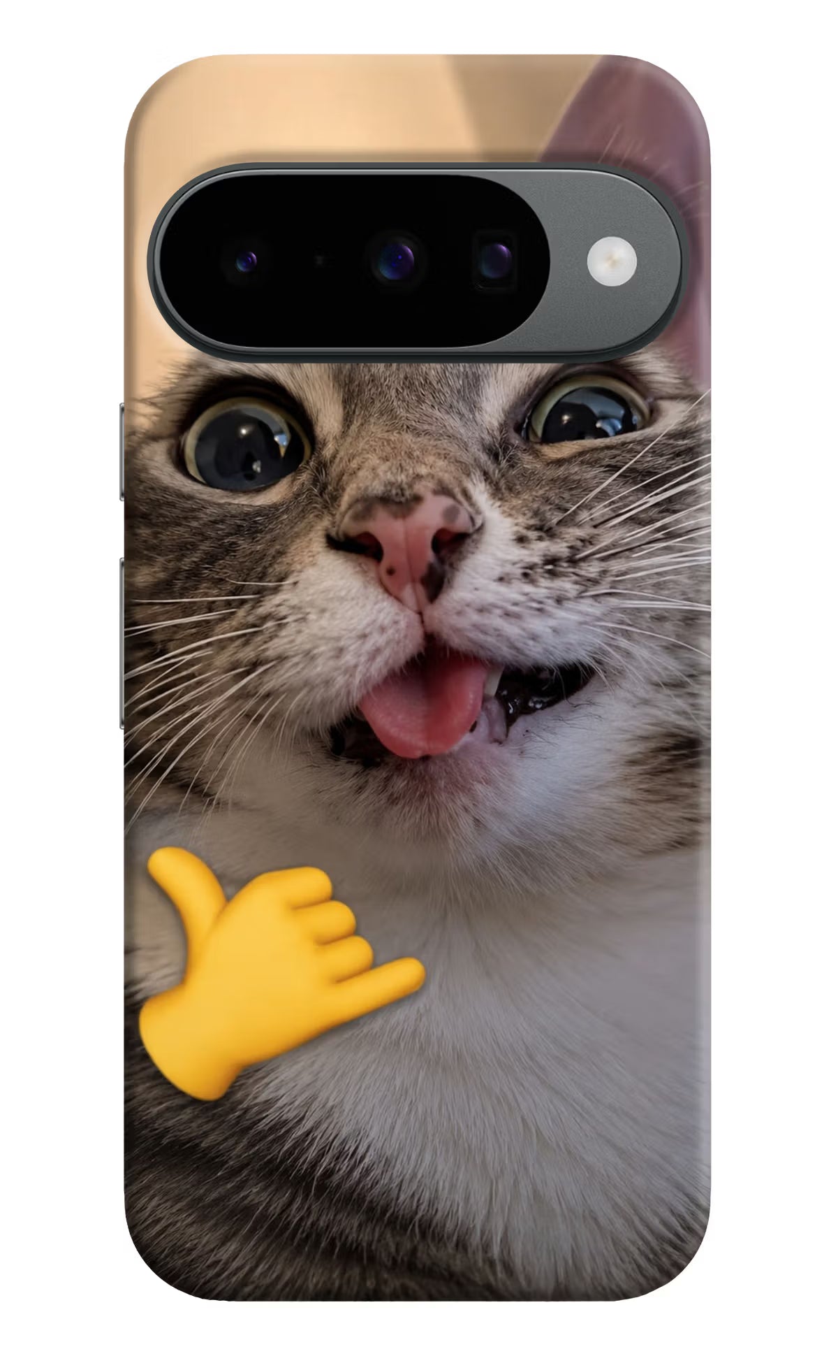 Silly Cat Call Google Pixel 10 Back Cover - Silly Cat Call Google Pixel 10 Back Cover Silly Cat Call Google Pixel 10 Back Cover