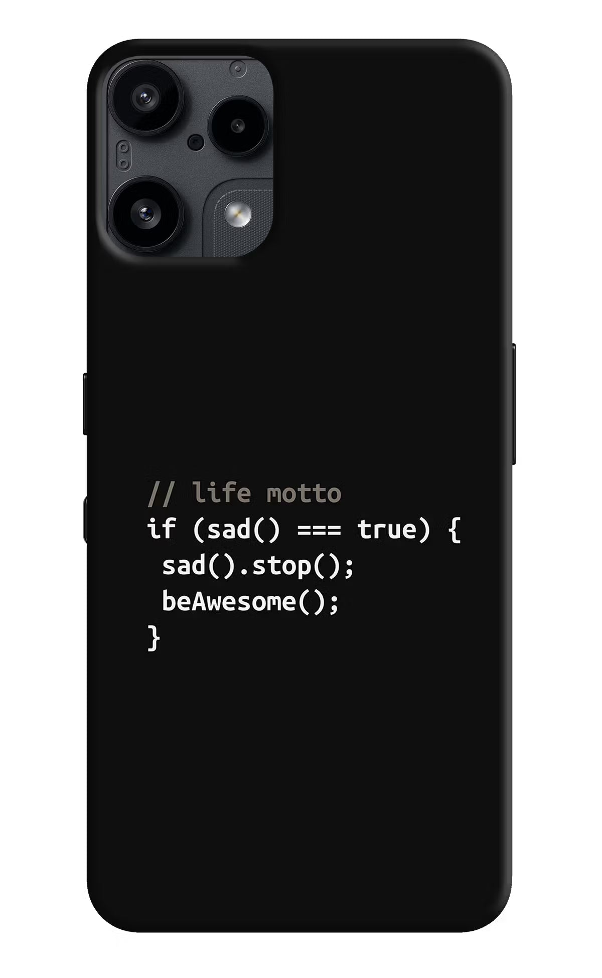 Life Motto Code Nothing Phone 3A Lite Back Cover - Life Motto Code Nothing Phone 3A Lite Back Cover Life Motto Code Nothing Phone 3A Lite Back Cover