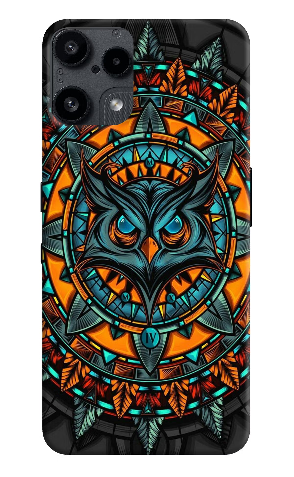 Angry Owl Art Nothing Phone 3A Lite Back Cover - Angry Owl Art Nothing Phone 3A Lite Back Cover Angry Owl Art Nothing Phone 3A Lite Back Cover