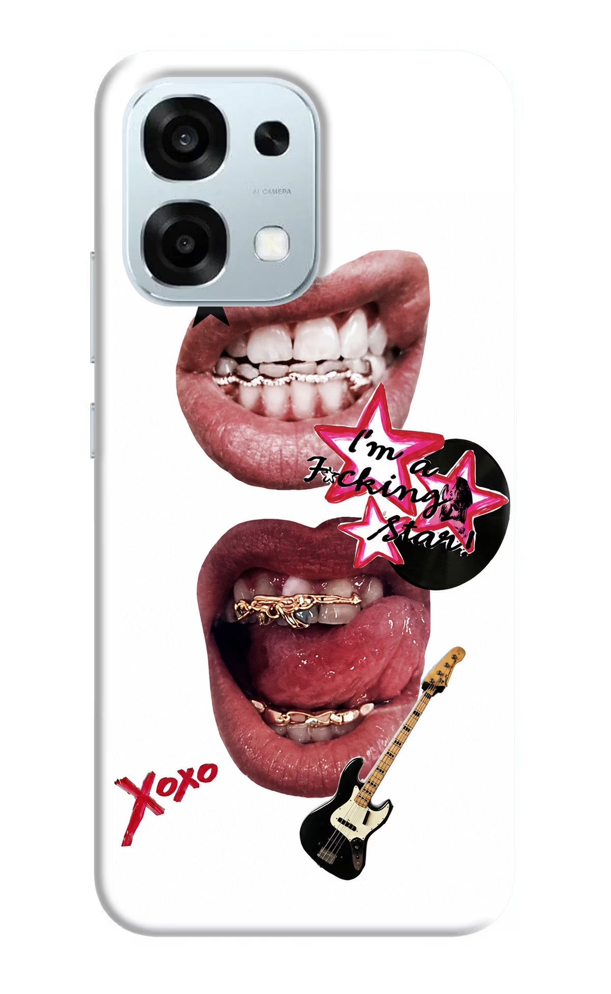 Rockstar Oppo F31 5G Back Cover - Rockstar Oppo F31 5G Back Cover Rockstar Oppo F31 5G Back Cover