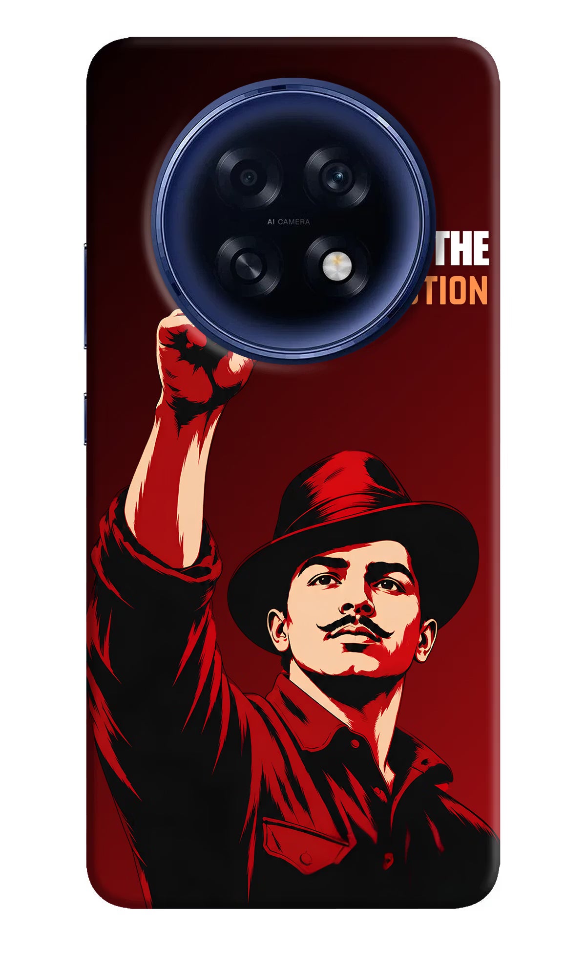 Bhagat Singh Revolution Oppo F31 Pro Plus 5G Back Cover - Bhagat Singh Revolution Oppo F31 Pro Plus 5G Back Cover Bhagat Singh Revolution Oppo F31 Pro Plus 5G Back Cover