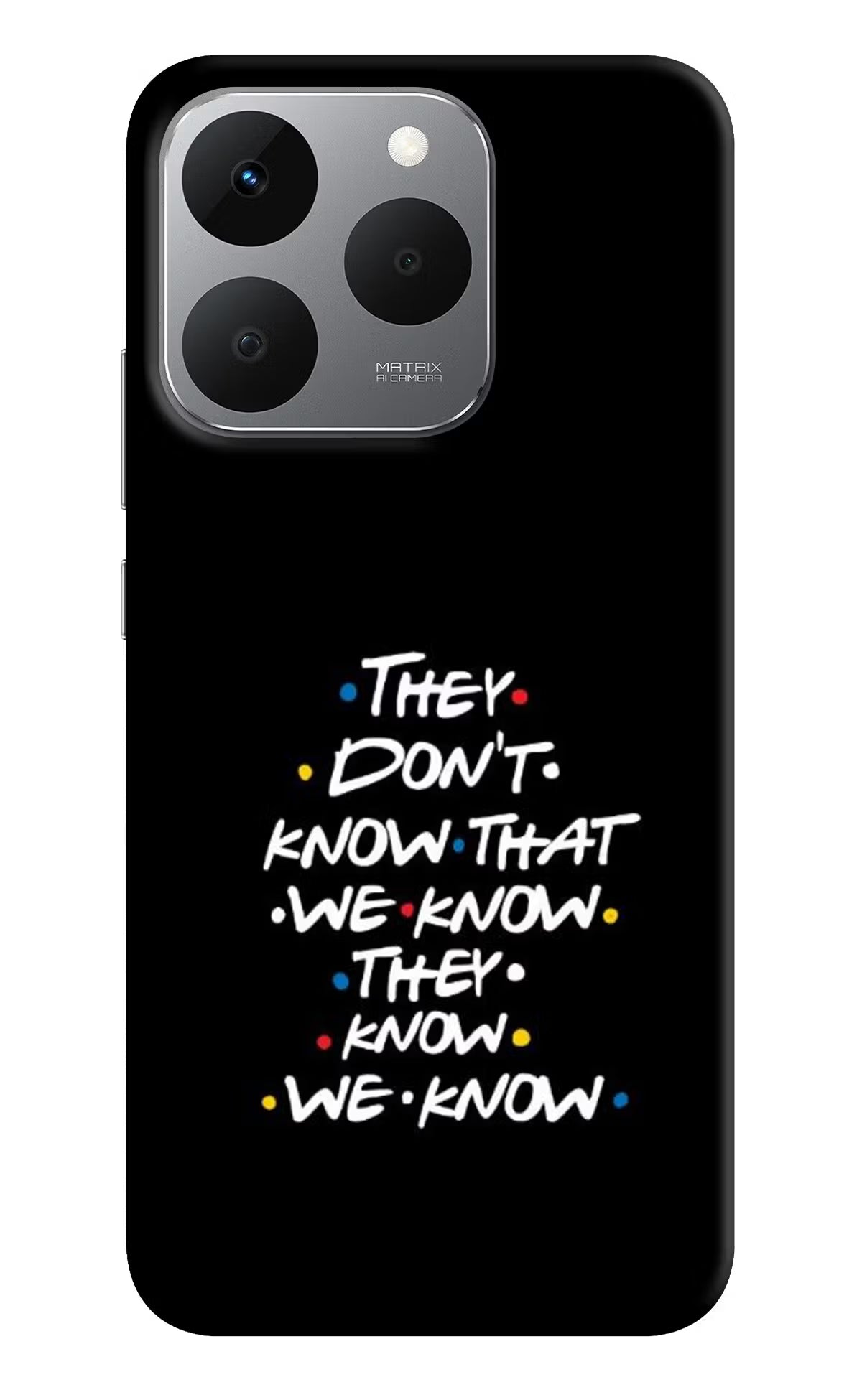 FRIENDS Dialogue Realme 15T 5G Back Cover - FRIENDS Dialogue Realme 15T 5G Back Cover FRIENDS Dialogue Realme 15T 5G Back Cover