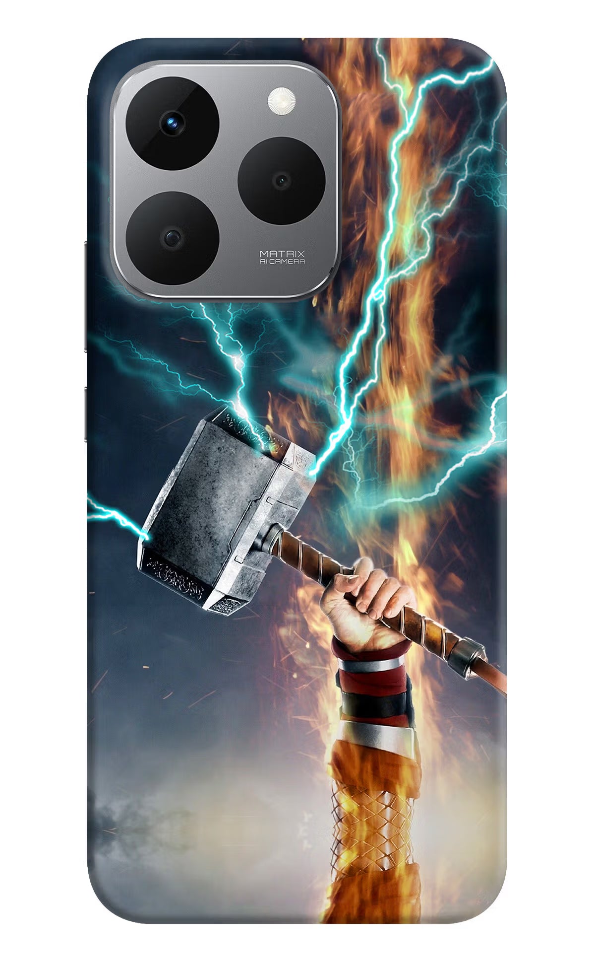 Thor Hammer Mjolnir Realme 15T 5G Back Cover - Thor Hammer Mjolnir Realme 15T 5G Back Cover Thor Hammer Mjolnir Realme 15T 5G Back Cover