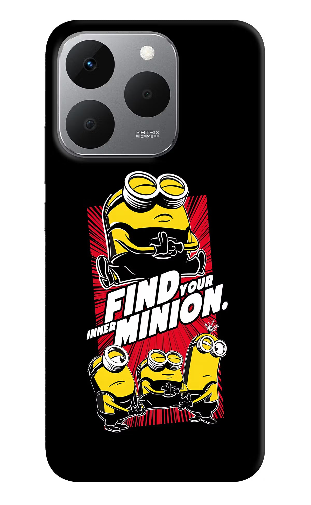 Find your inner Minion Realme 15T 5G Back Cover - Find your inner Minion Realme 15T 5G Back Cover Find your inner Minion Realme 15T 5G Back Cover